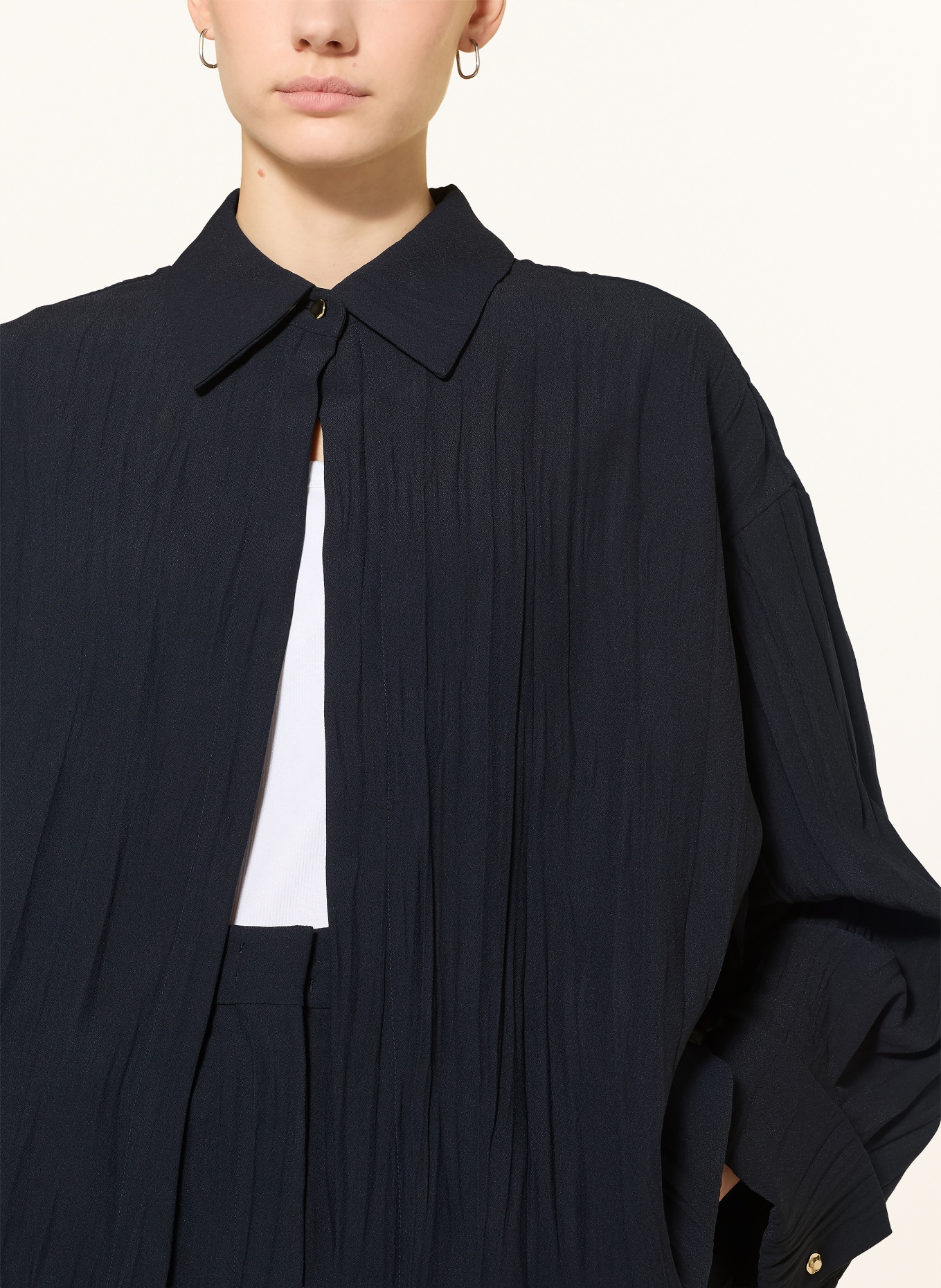 MAX & Co. Blůza AGITARE: TMAVĚ MODRÁ