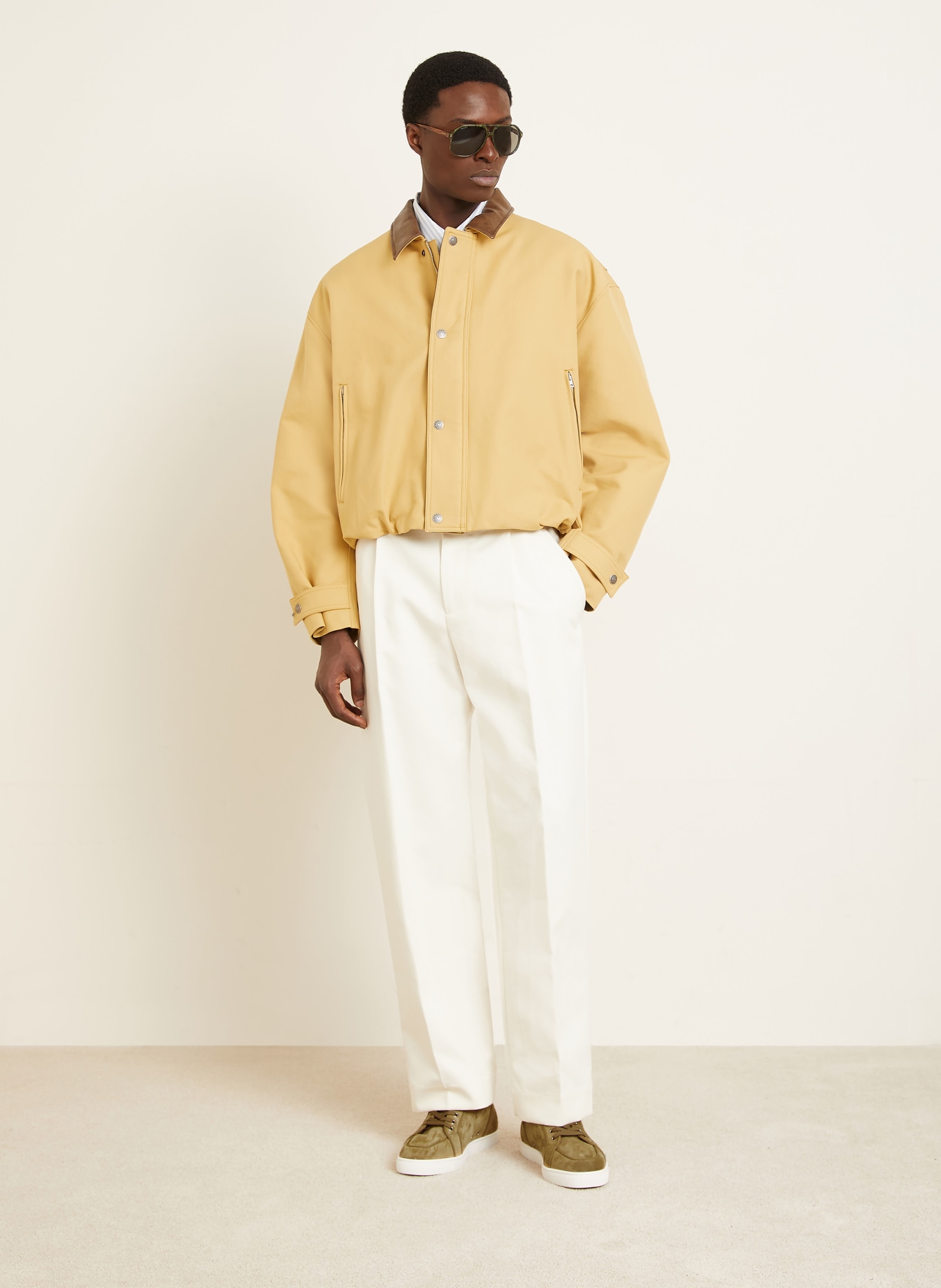 Christian Louboutin RANTULOW sneakers: OLIVE