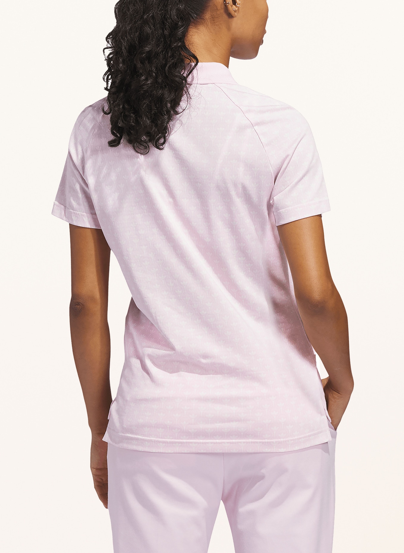 adidas Originals Functional polo shirt NOV: PINK / WHITE