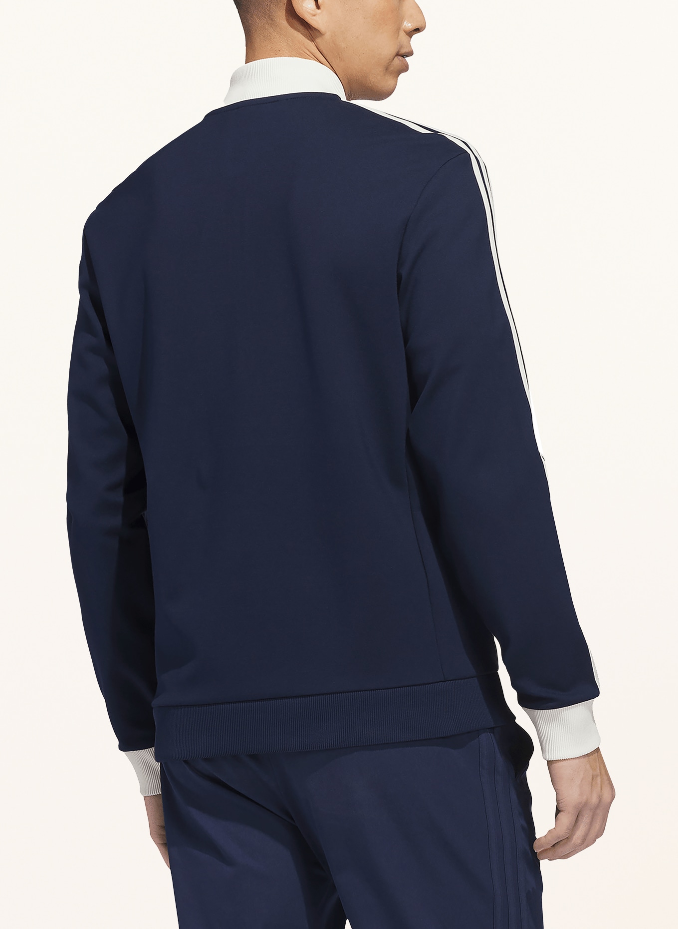 adidas Originals Jersey-Troyer ORGINALS 3-STRIPES: DUNKELBLAU / WEISS