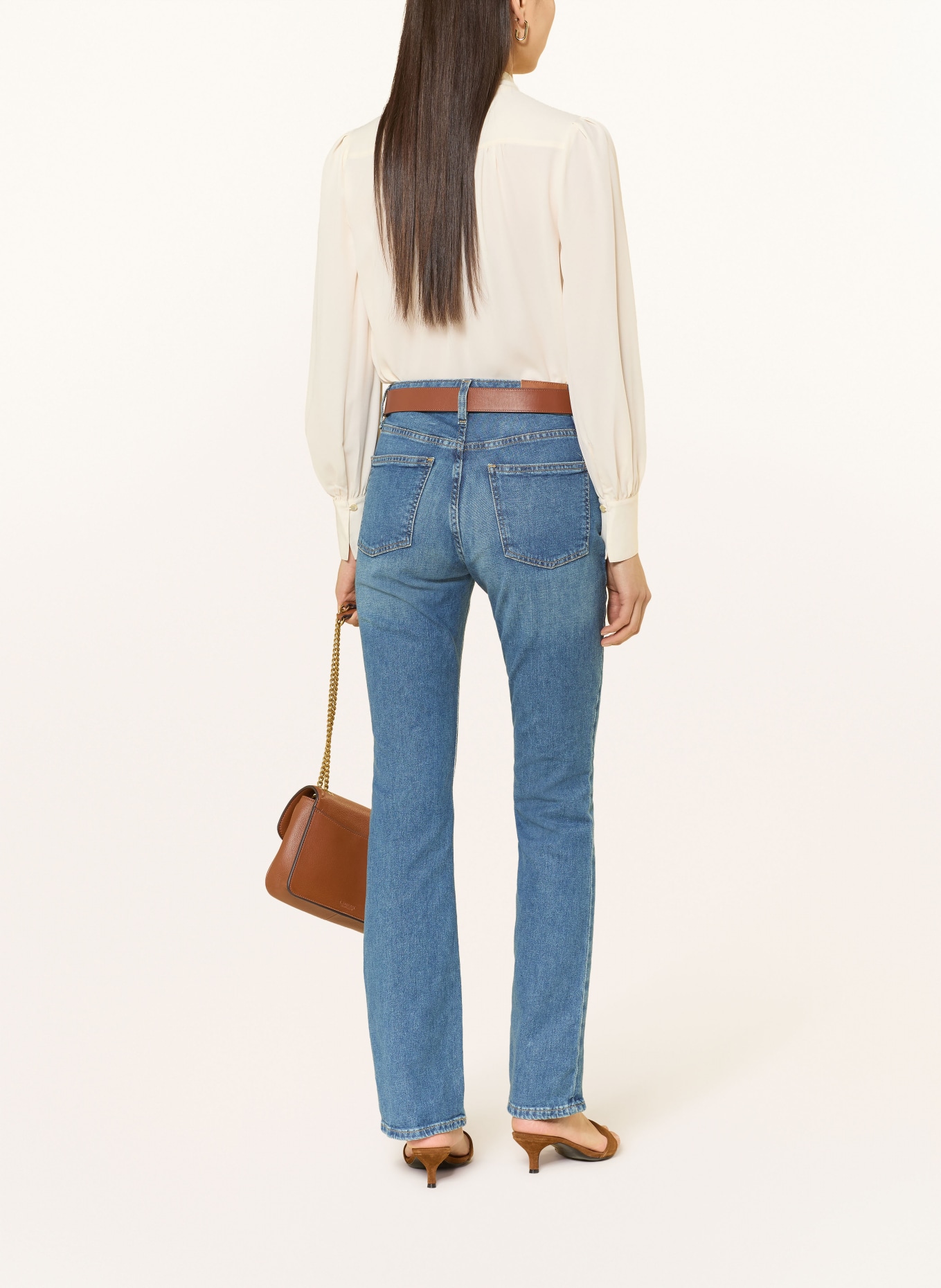 LAUREN RALPH LAUREN Bootcut jeans: 001 OCEAN BLUE WASH