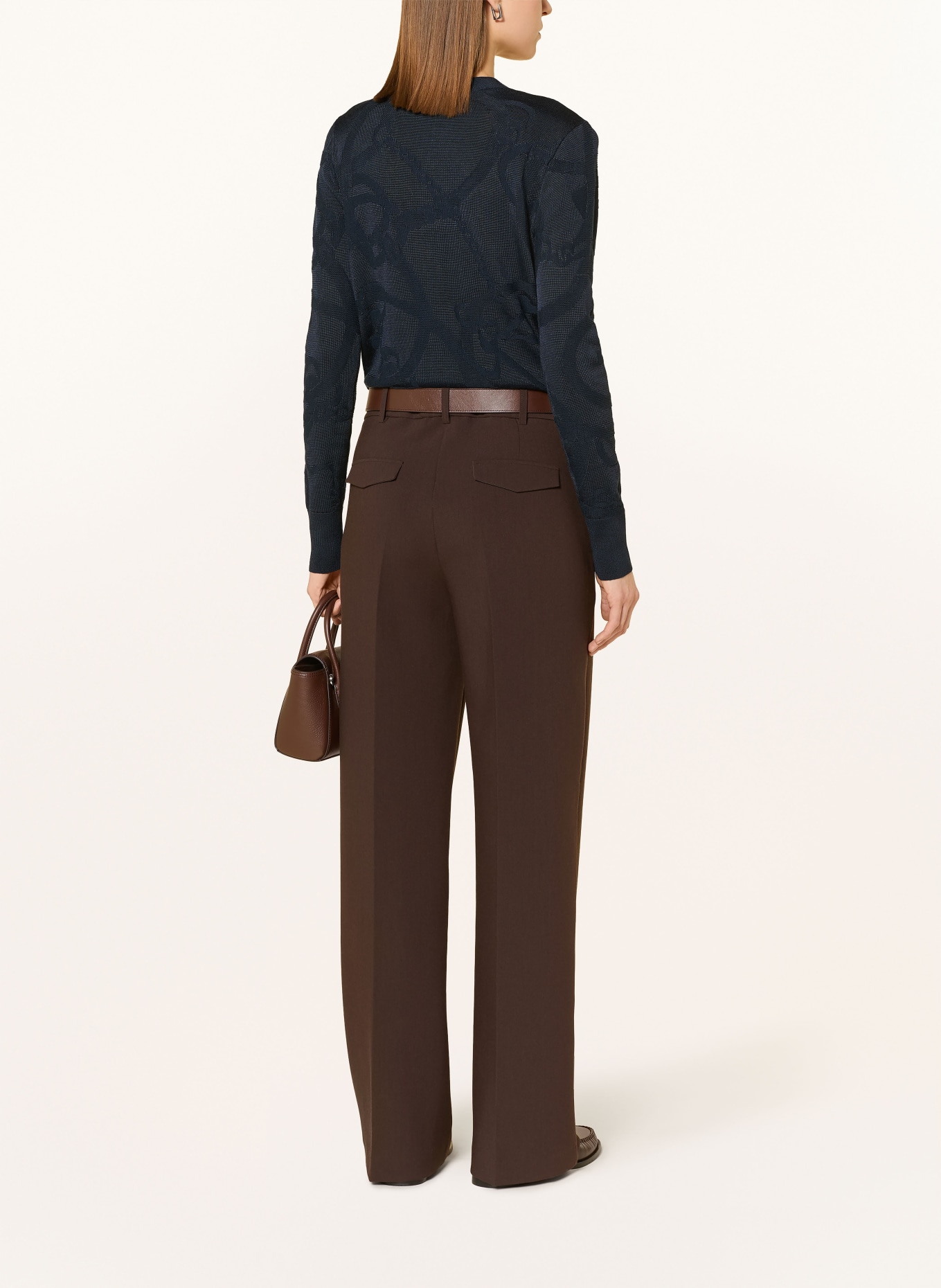 LAUREN RALPH LAUREN Strickjacke: DUNKELBLAU