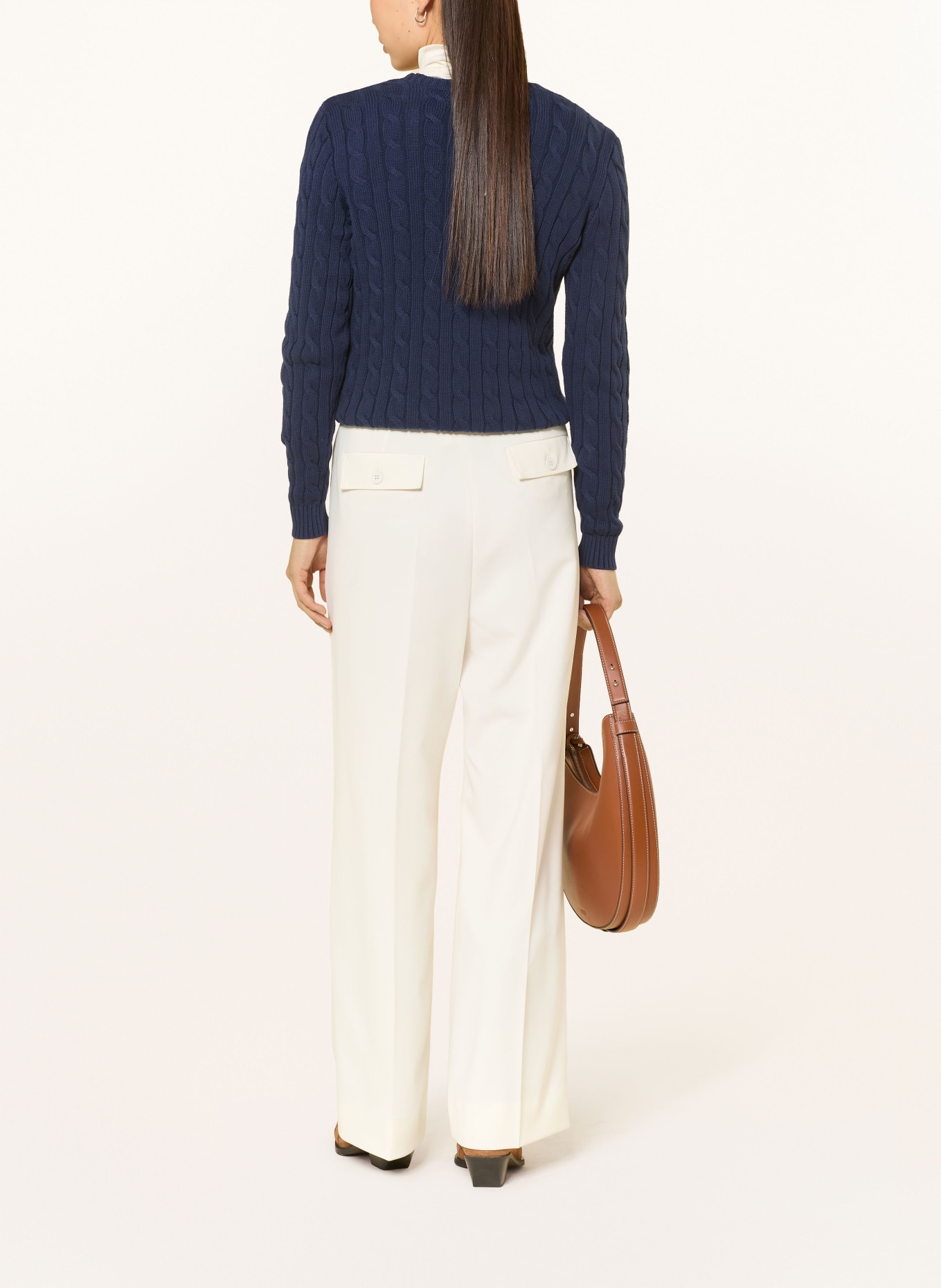 LAUREN RALPH LAUREN sweater: DARK BLUE