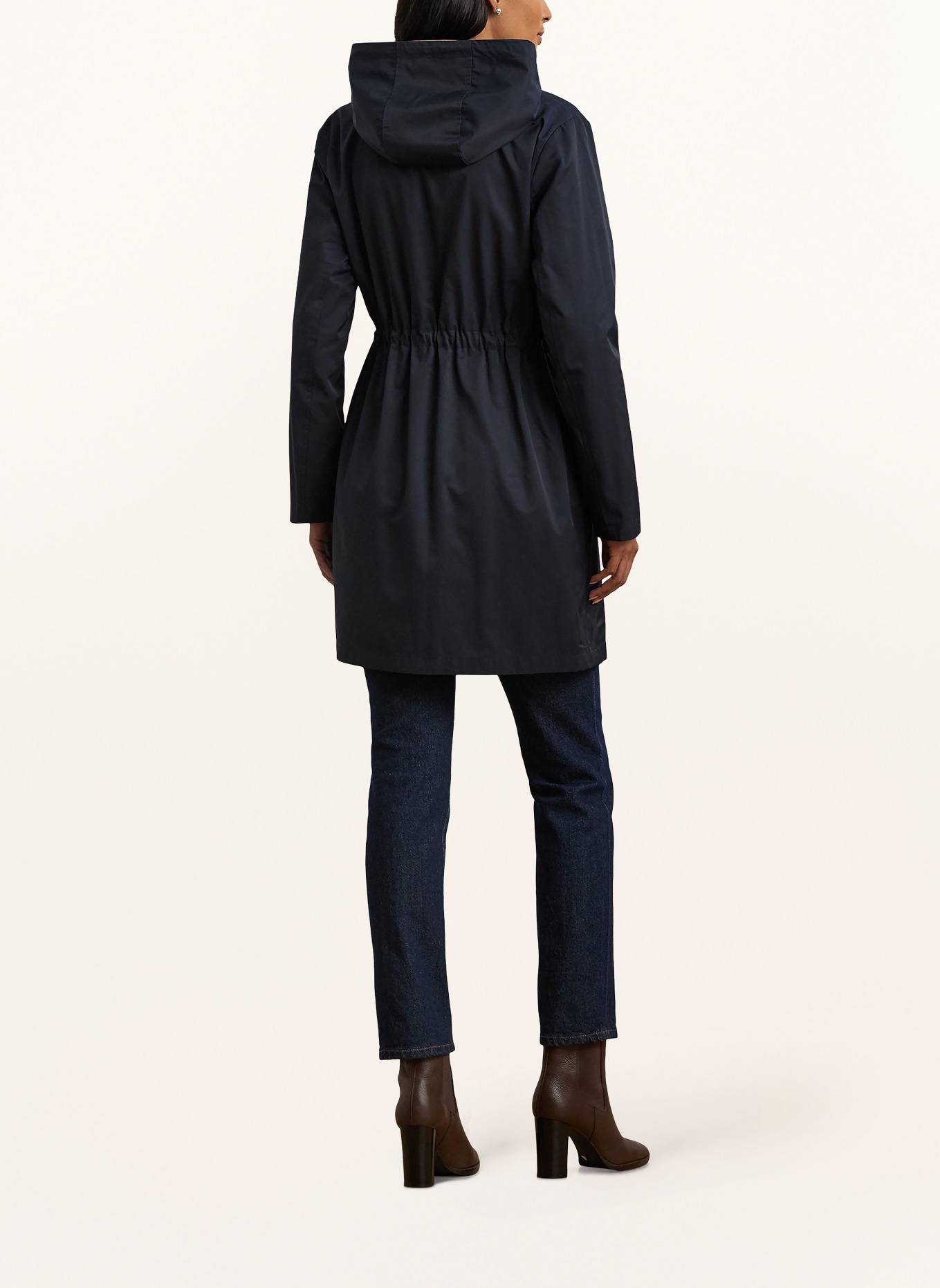 LAUREN RALPH LAUREN Regenmantel: DUNKELBLAU