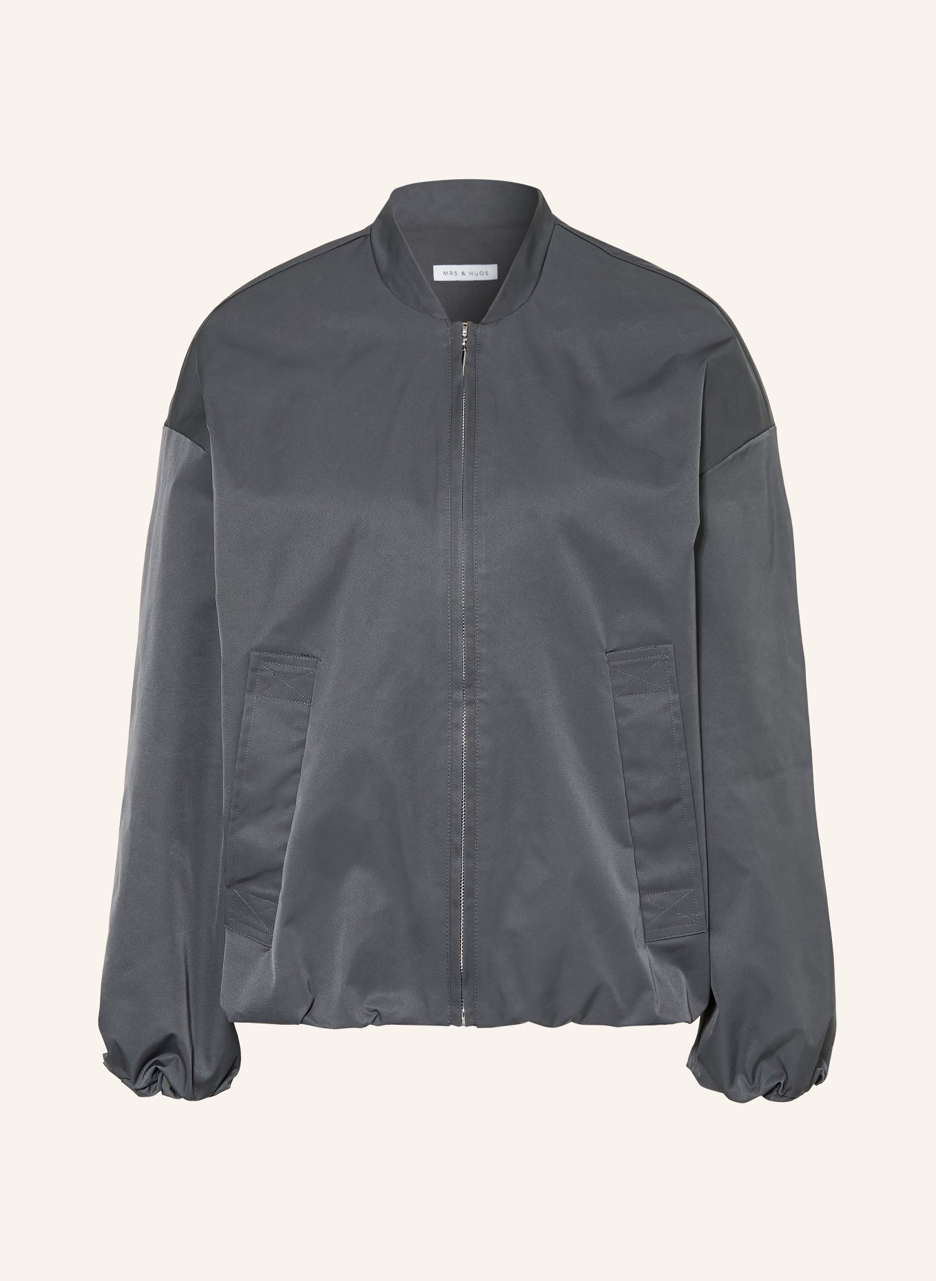 MRS & HUGS ABBY jacket: DARK GRAY