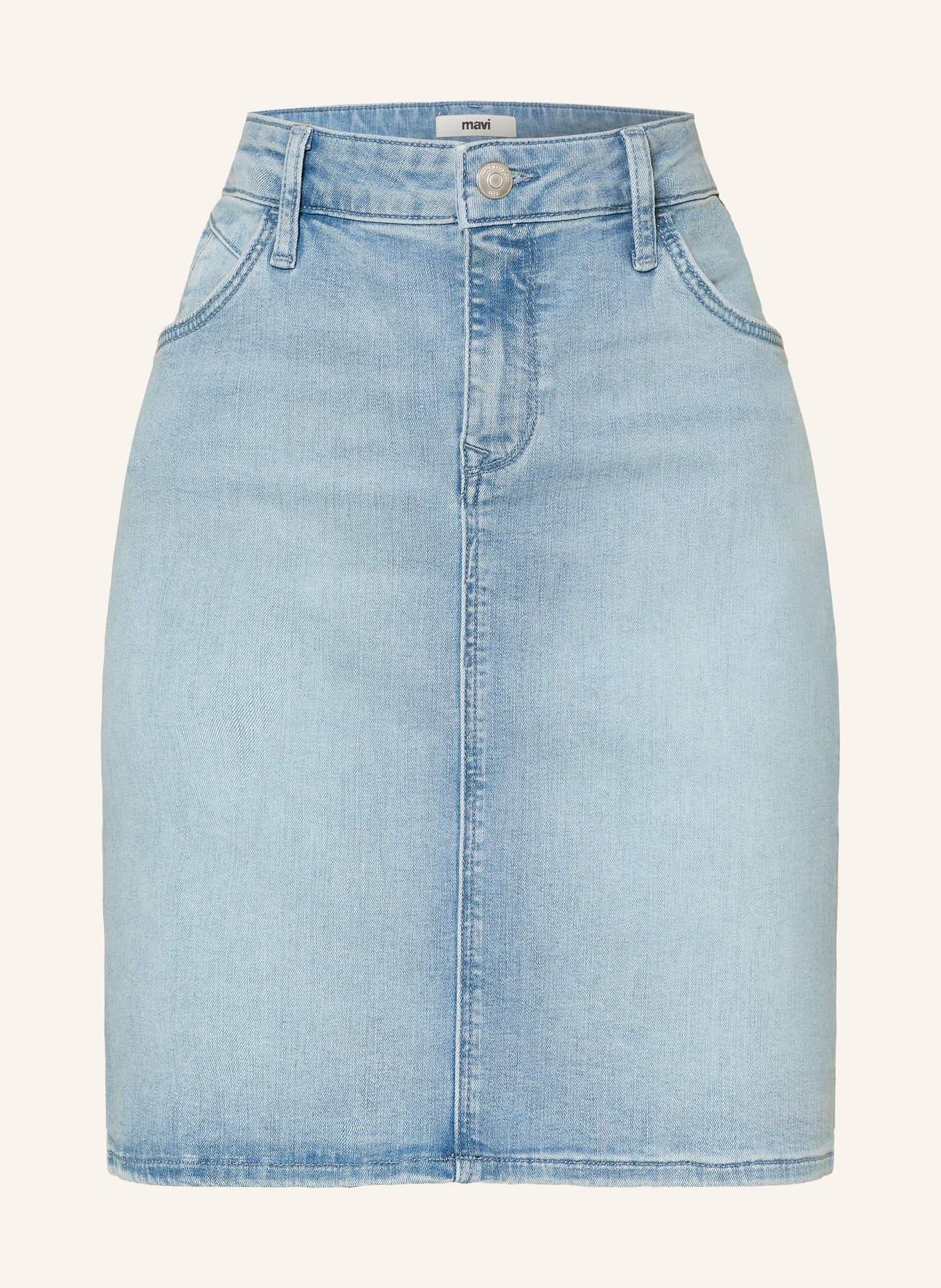 mavi Džínová sukně RENEE: MODRÁ