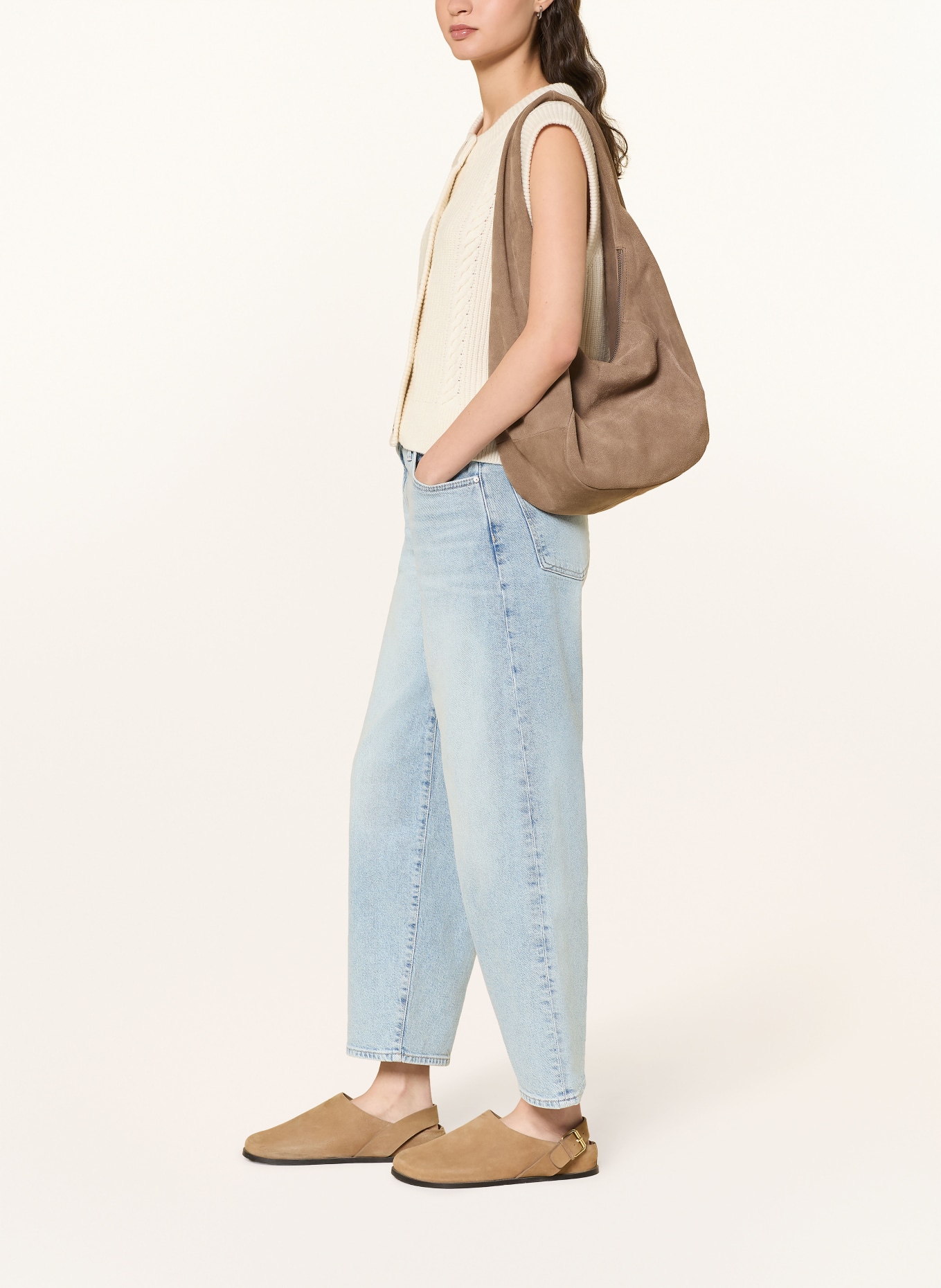 mavi Barrel Jeans LEILA: A1284 Bleached 90'S