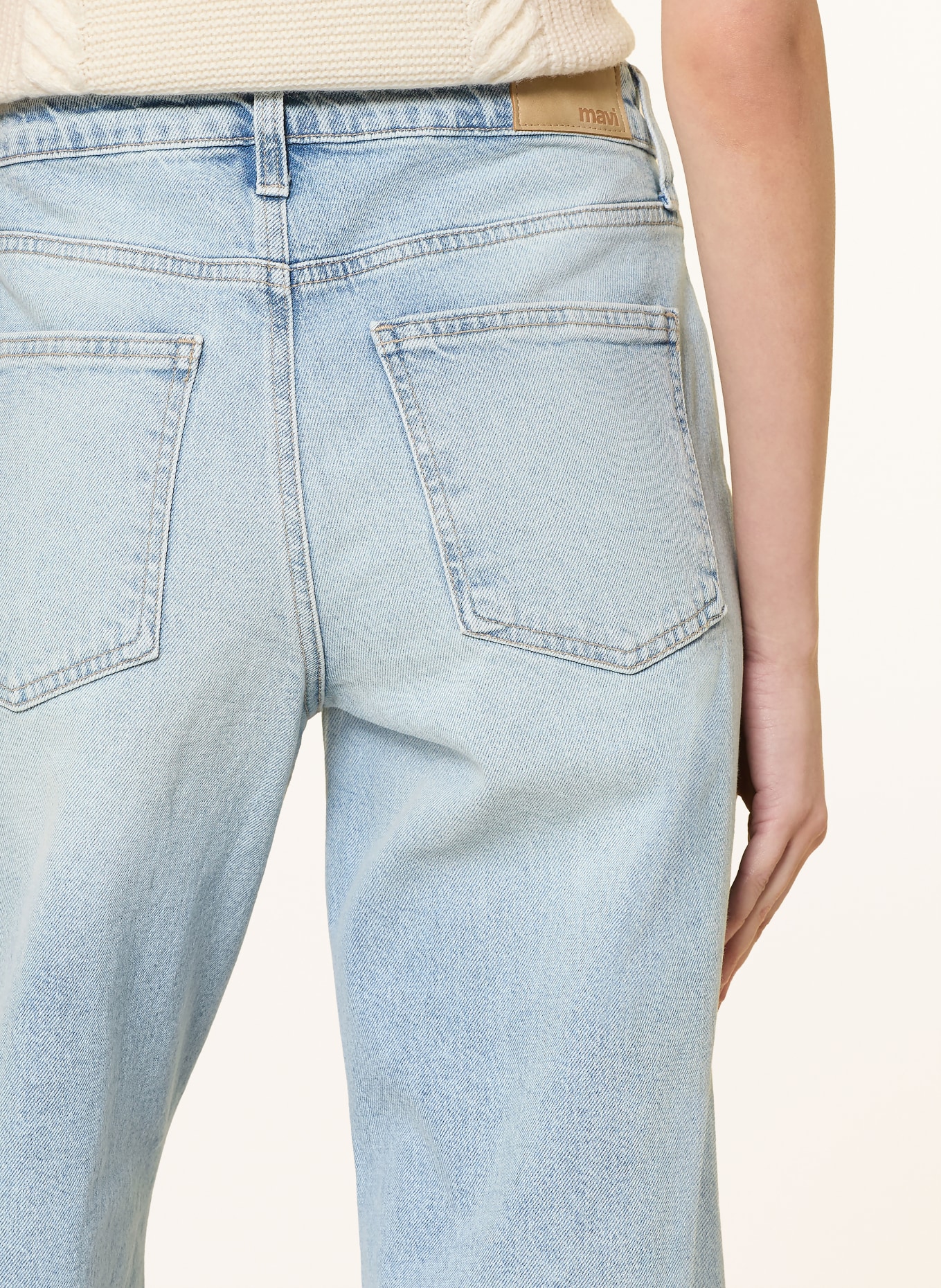 mavi Barrel Jeans LEILA: A1284 Bleached 90'S