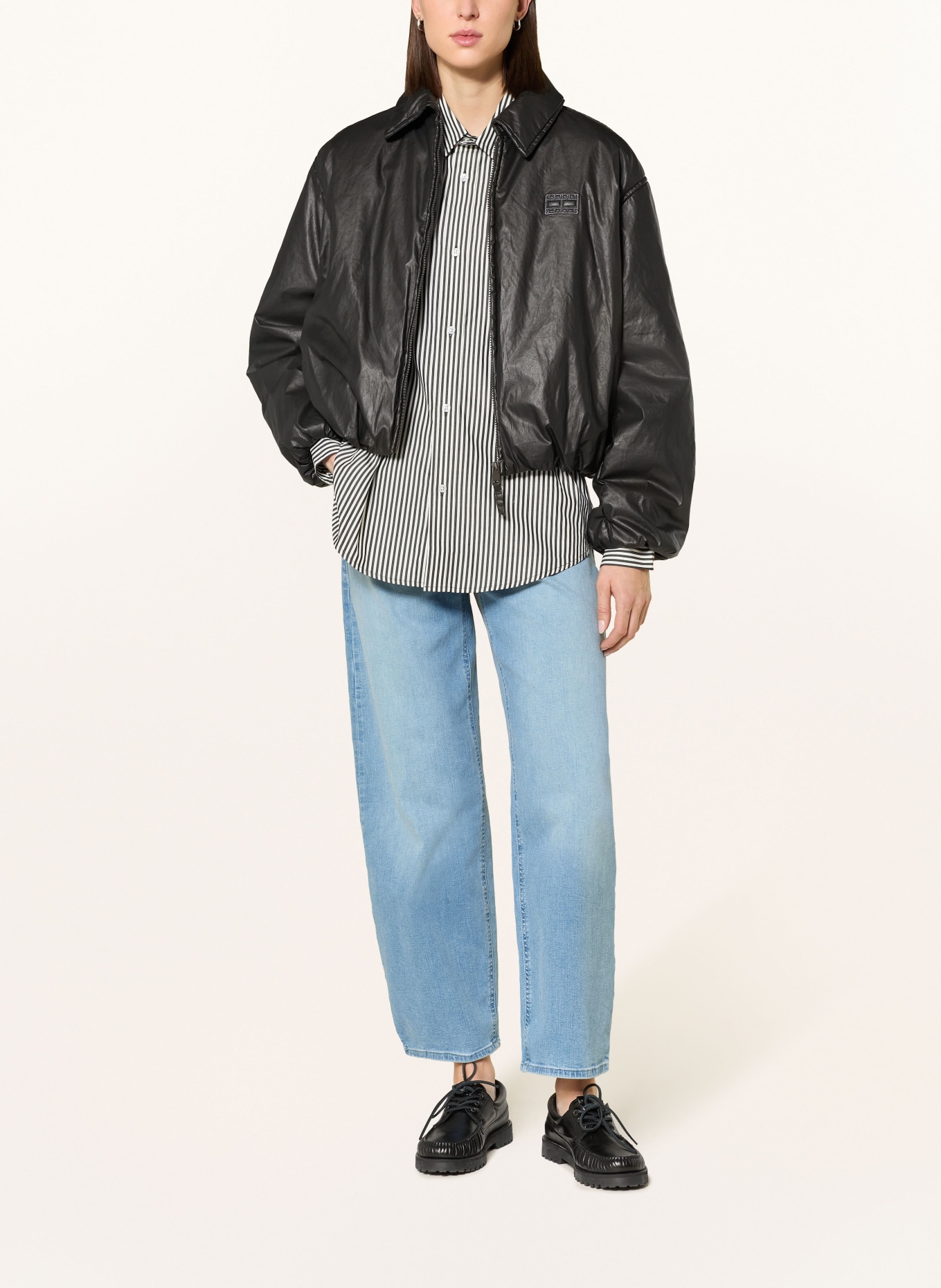 mavi Barrel Jeans LEILA: A1335 Lt Blue GLAM