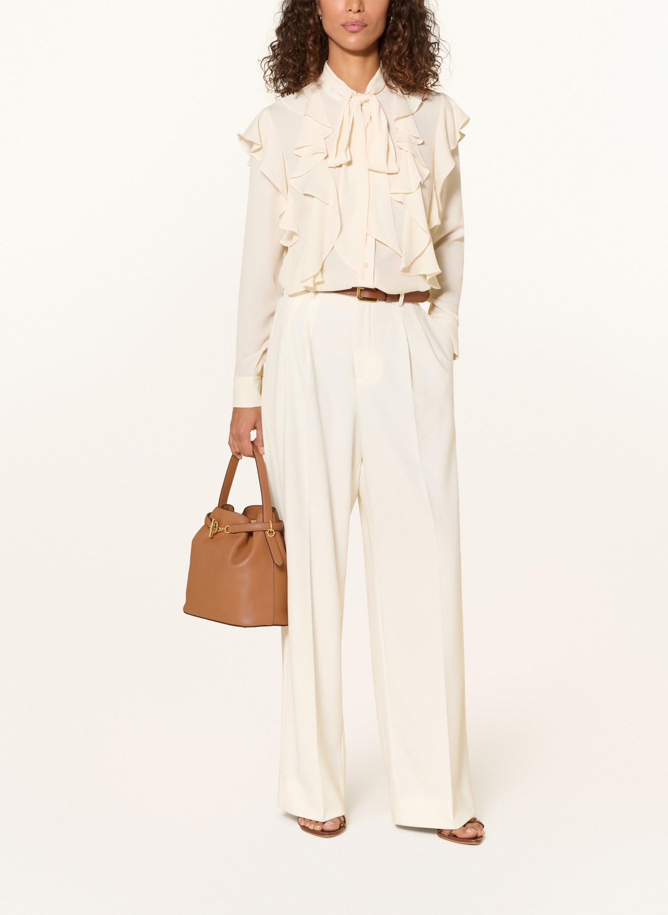 LAUREN RALPH LAUREN Sac à main BLAIKE MEDIUM: CHAMEAU