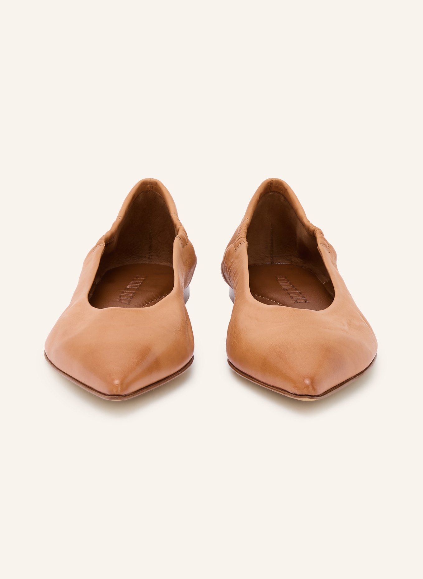 POMME D'OR Ballerinas INGRID: BRAUN