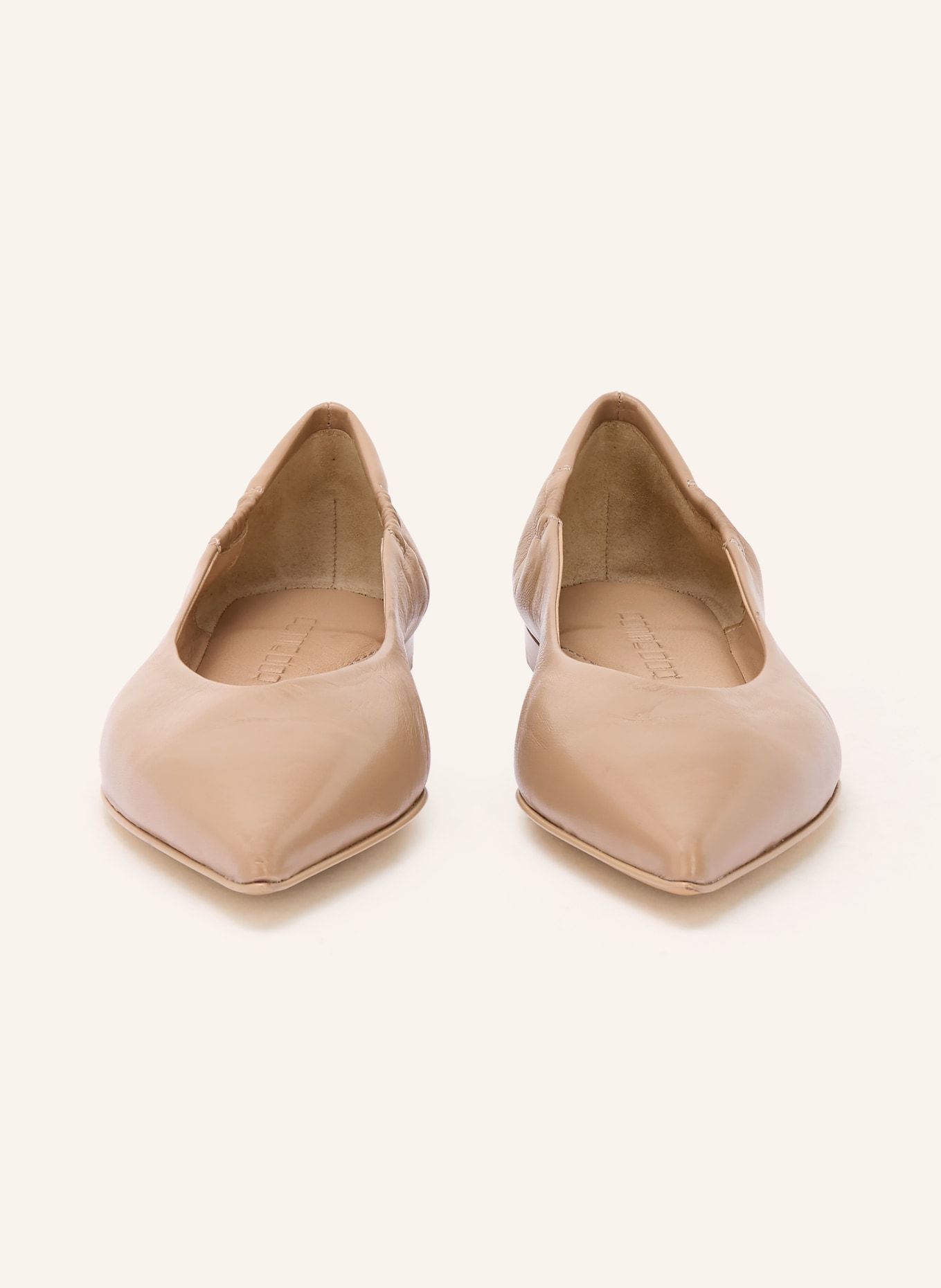 POMME D'OR Baleriny INGRID: CAMELOWY