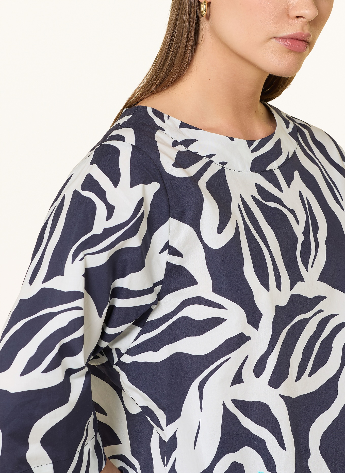 Backstage bluzka: GRANATOWY / BIAŁY