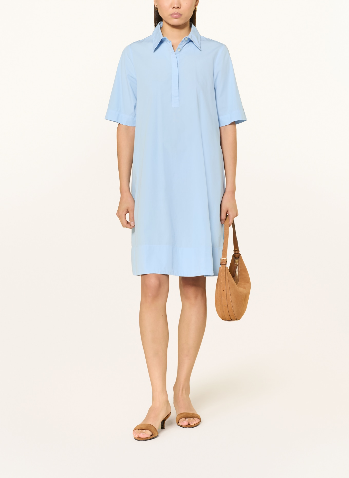 Backstage Košilové šaty PRATO: TMAVĚ MODRÁ