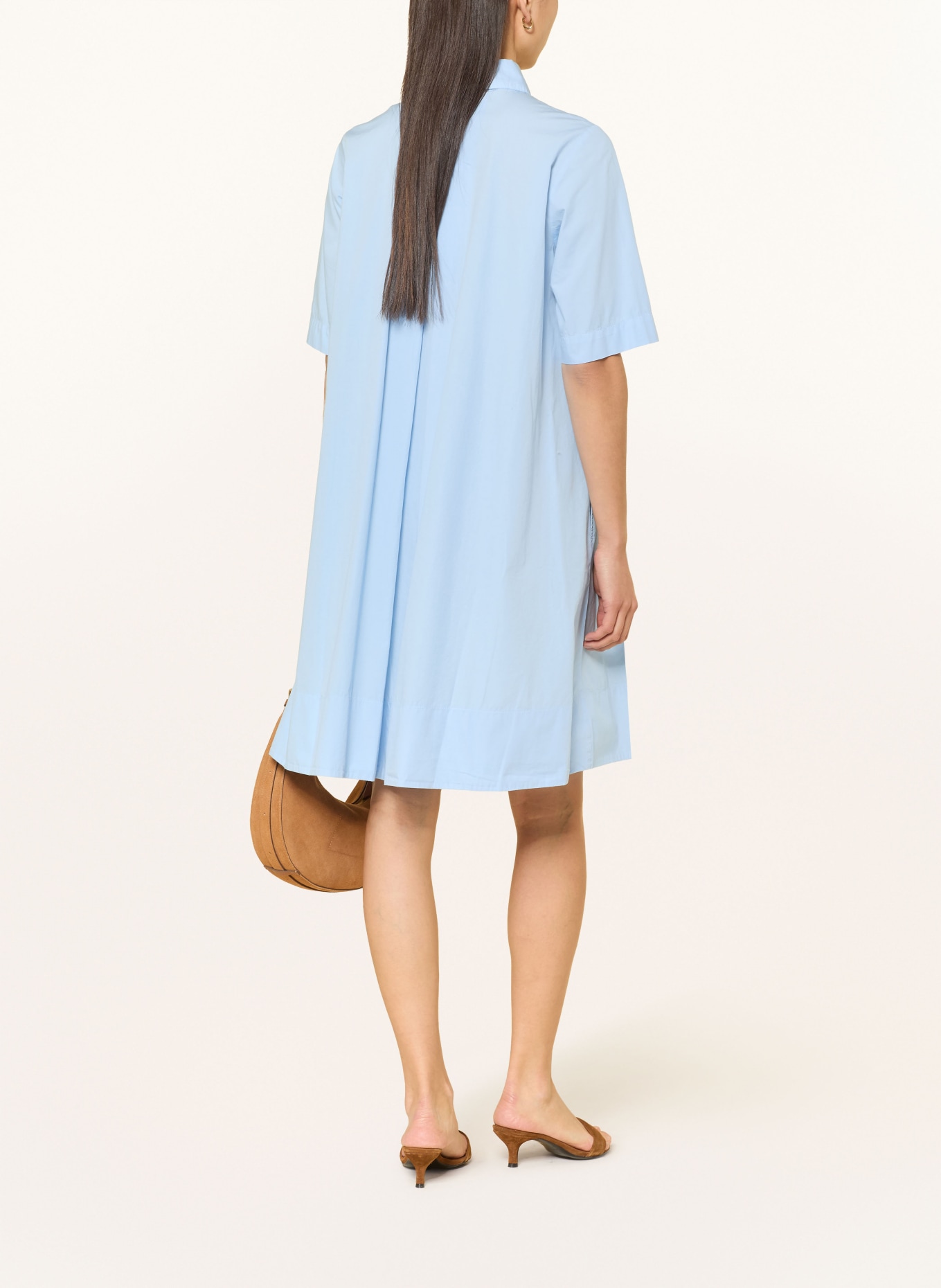 Backstage Košilové šaty PRATO: TMAVĚ MODRÁ