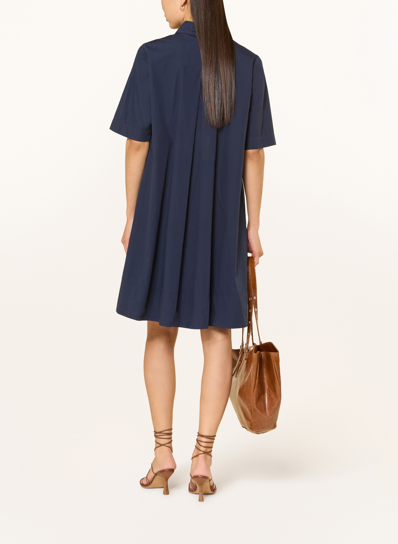 Backstage Košilové šaty PRATO: TMAVĚ MODRÁ