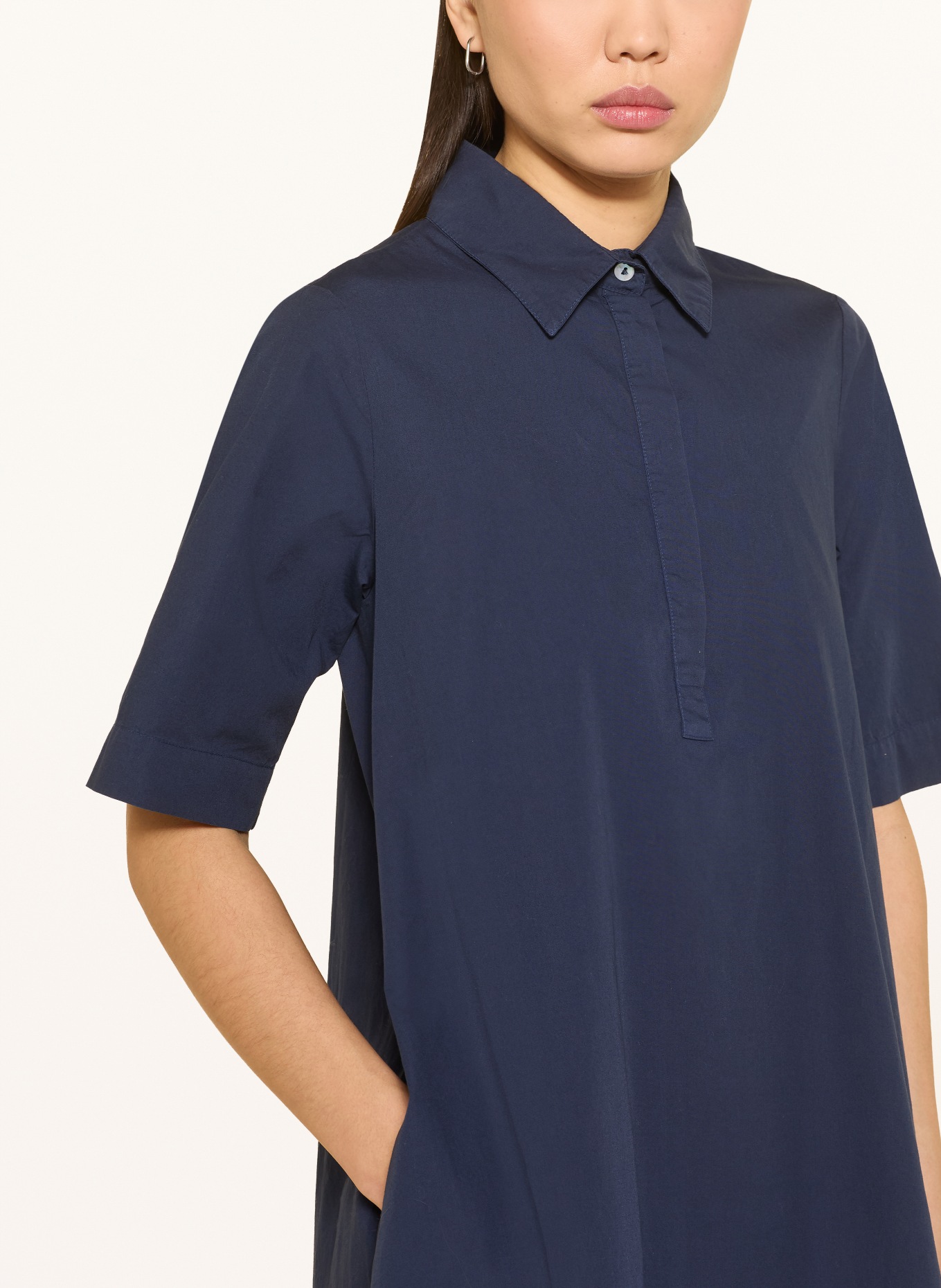 Backstage Košilové šaty PRATO: TMAVĚ MODRÁ