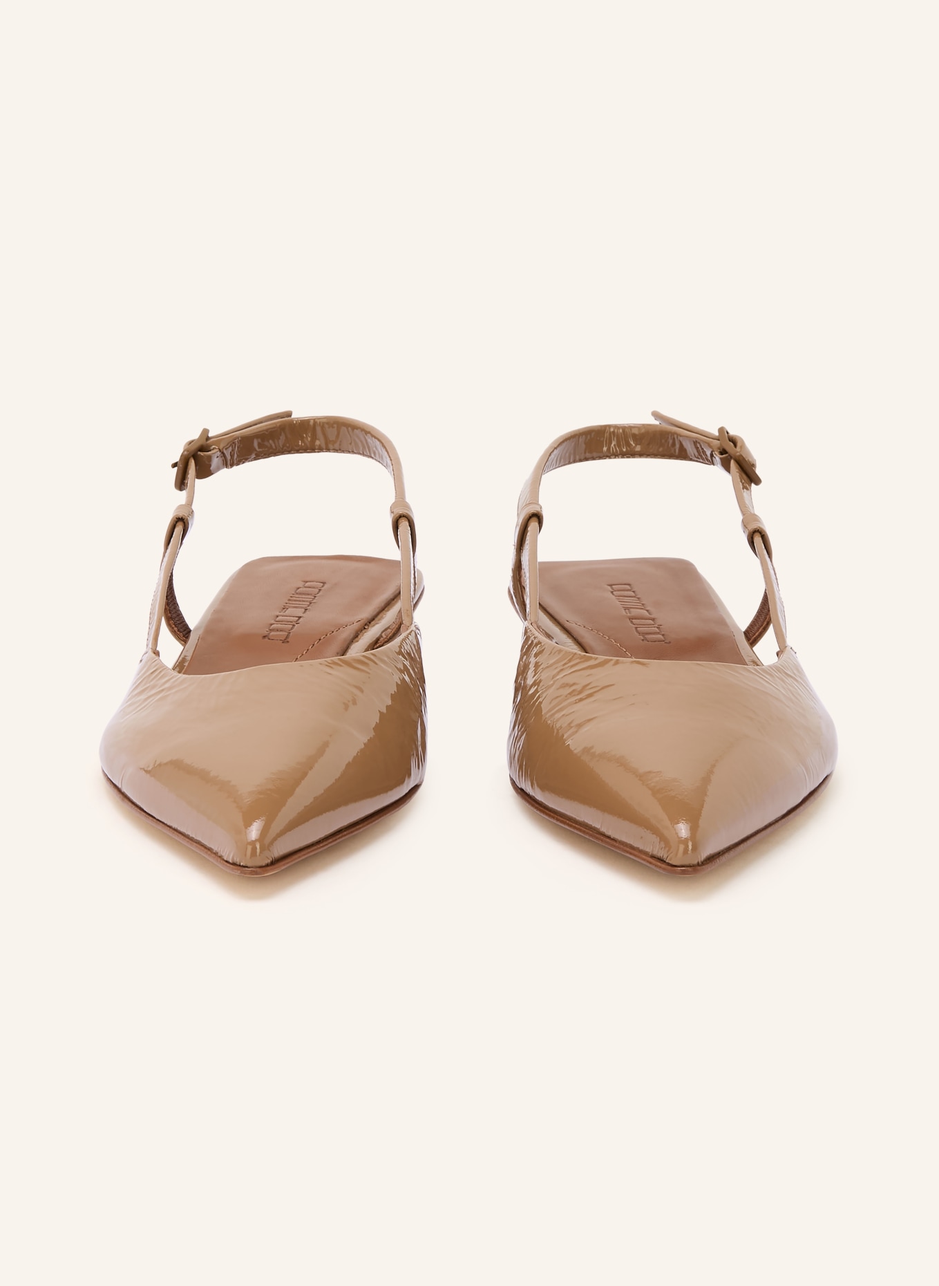 POMME D'OR Slingbaleríny ANYA: HNĚDÁ