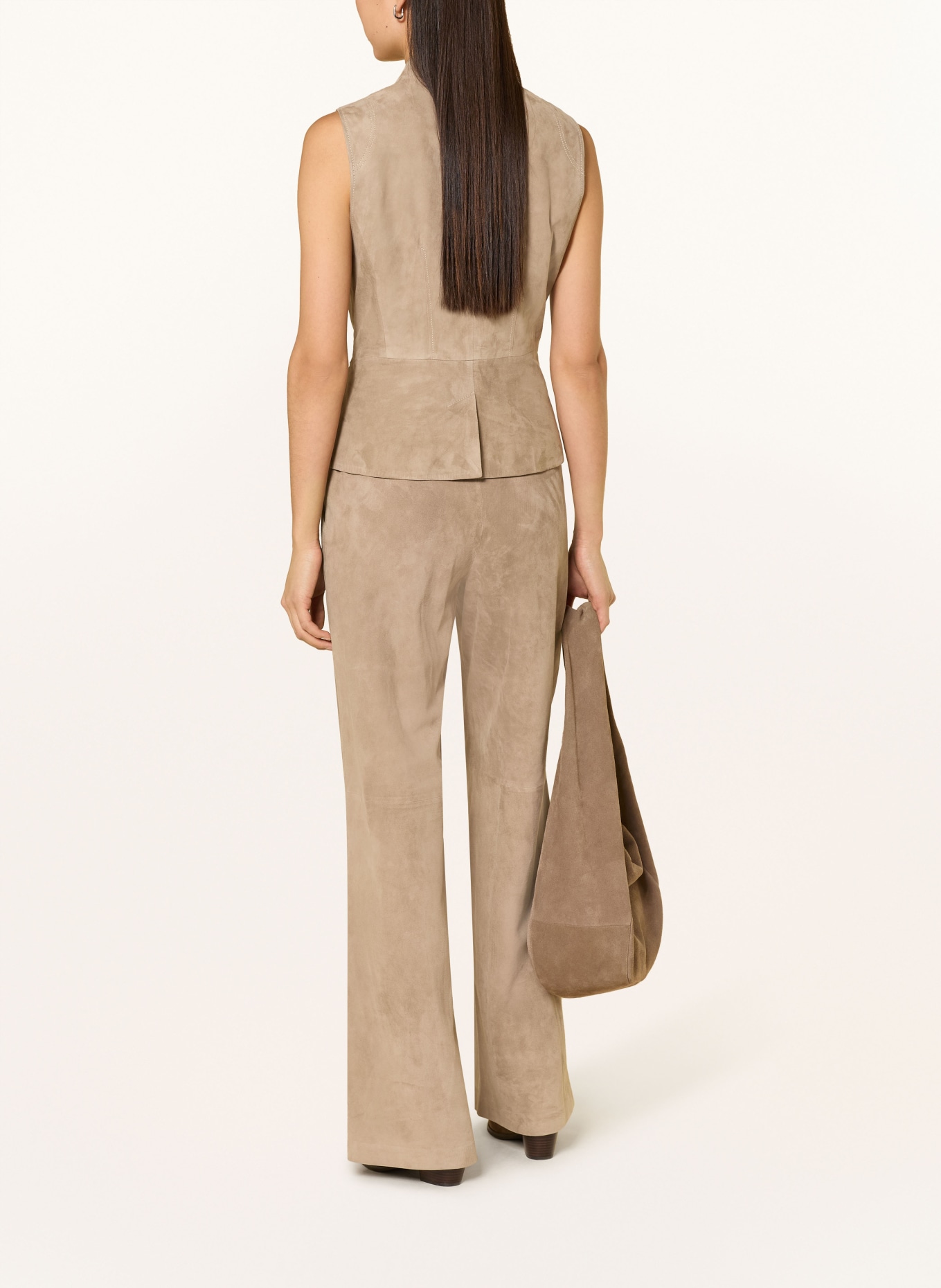 HABSBURG Marlenehose RODAUN: HELLBRAUN