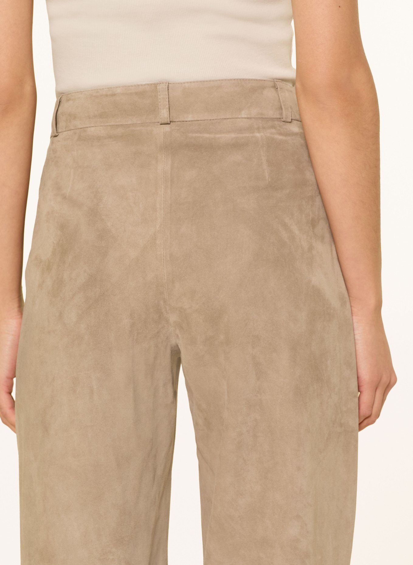 HABSBURG Marlenehose RODAUN: HELLBRAUN