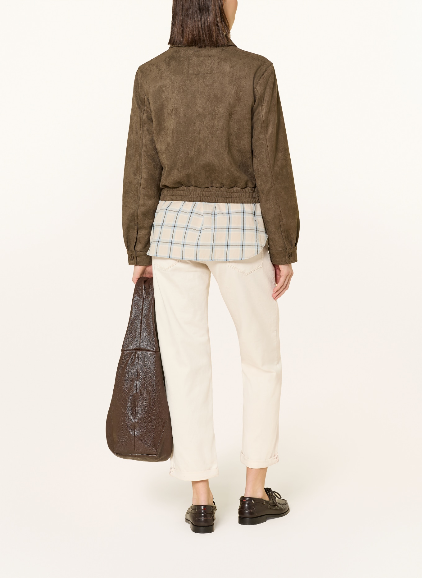 Herrlicher Zkrácené džíny SHYRA: 68 ECRU