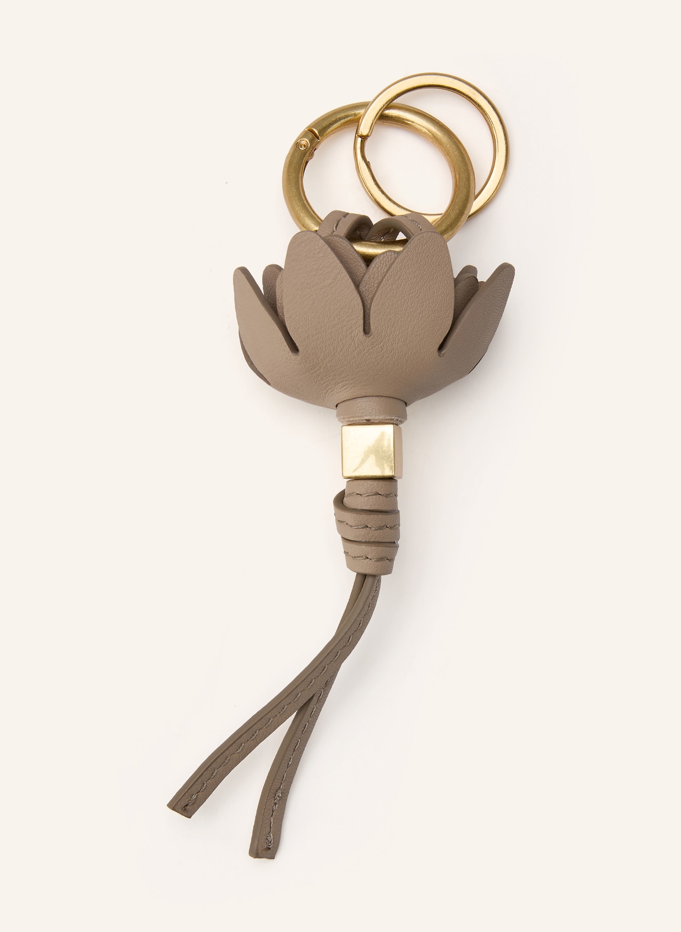 Marc O'Polo Schlüsselanhänger: TAUPE / GOLD