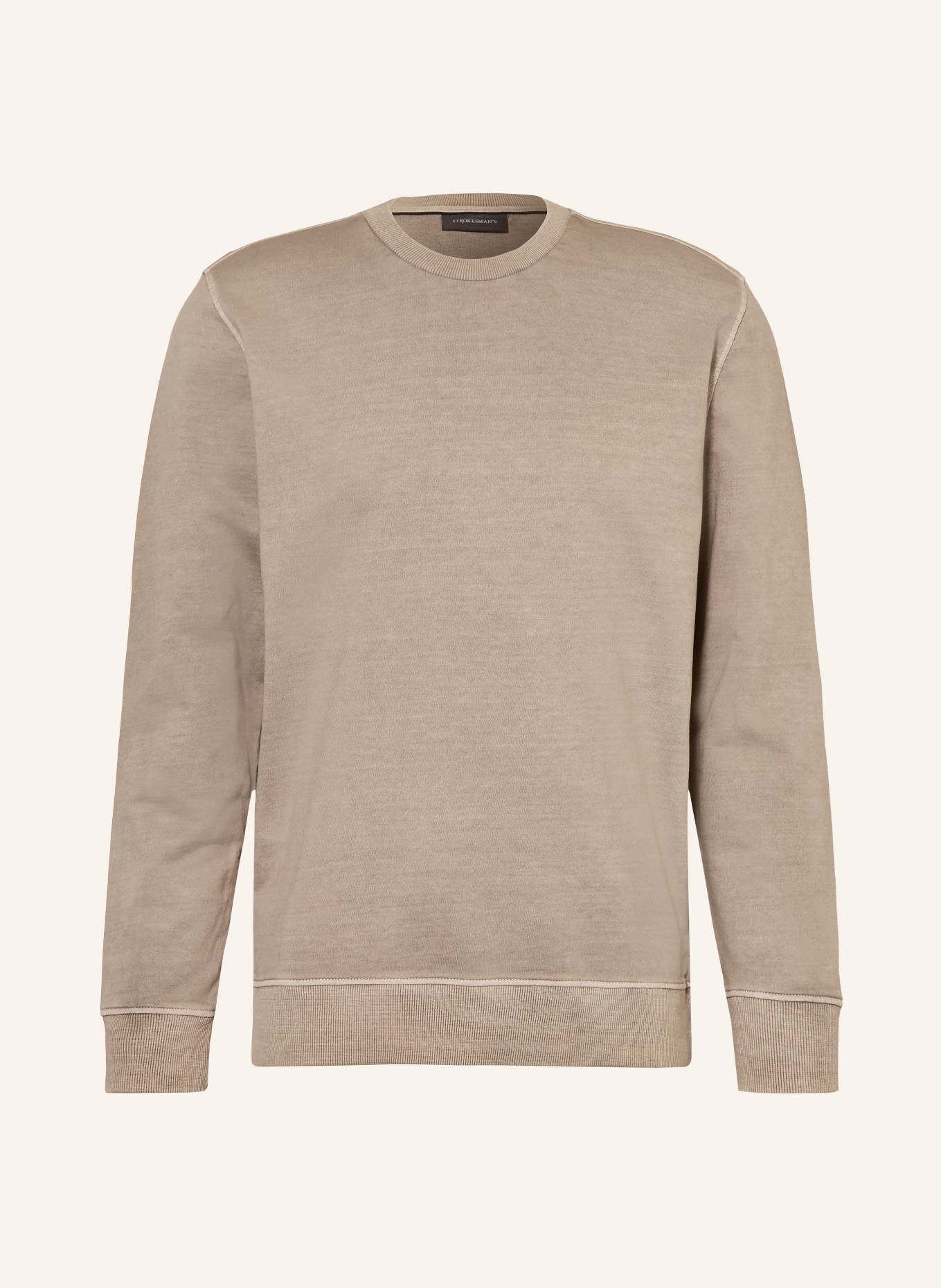 STROKESMAN'S Piqué-Poloshirt: BEIGE