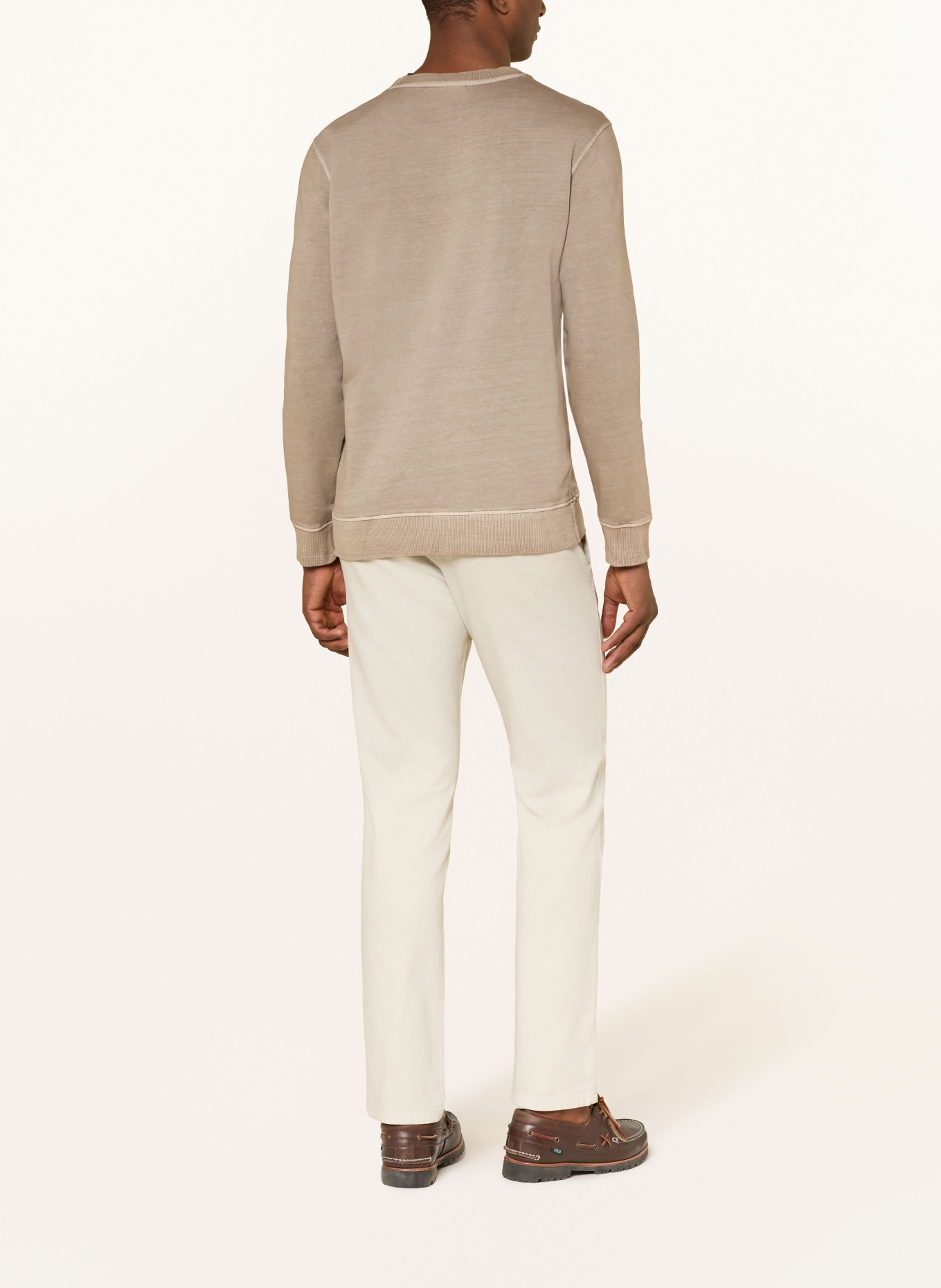 STROKESMAN'S Piqué-Poloshirt: BEIGE