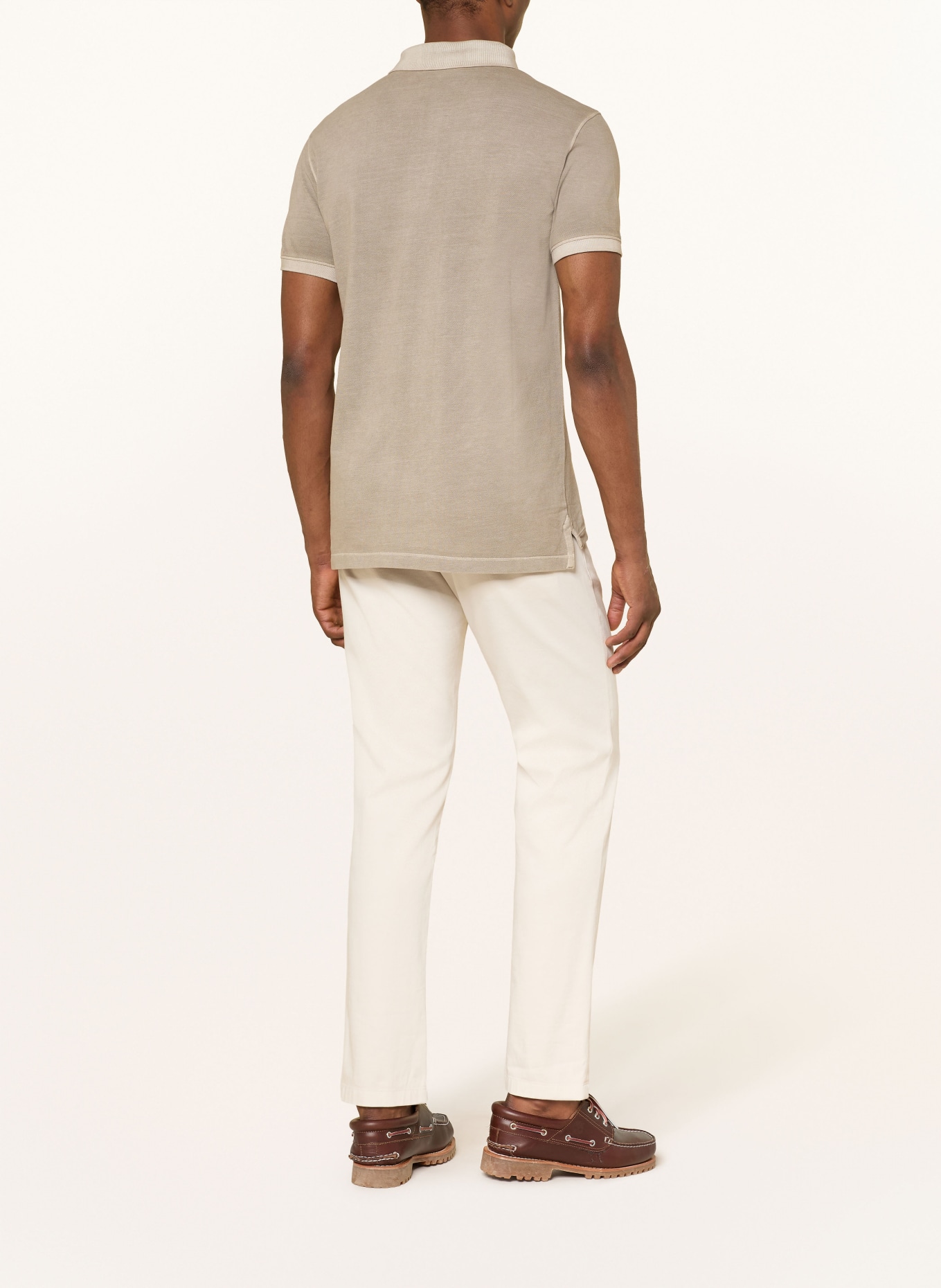 STROKESMAN'S Piqué-Poloshirt: BEIGE