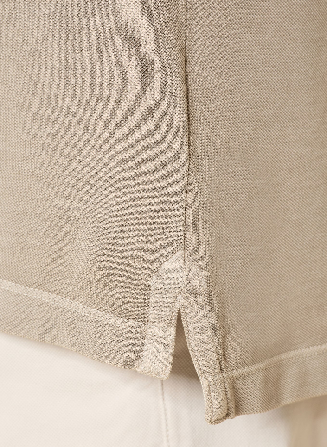 STROKESMAN'S Piqué-Poloshirt: BEIGE