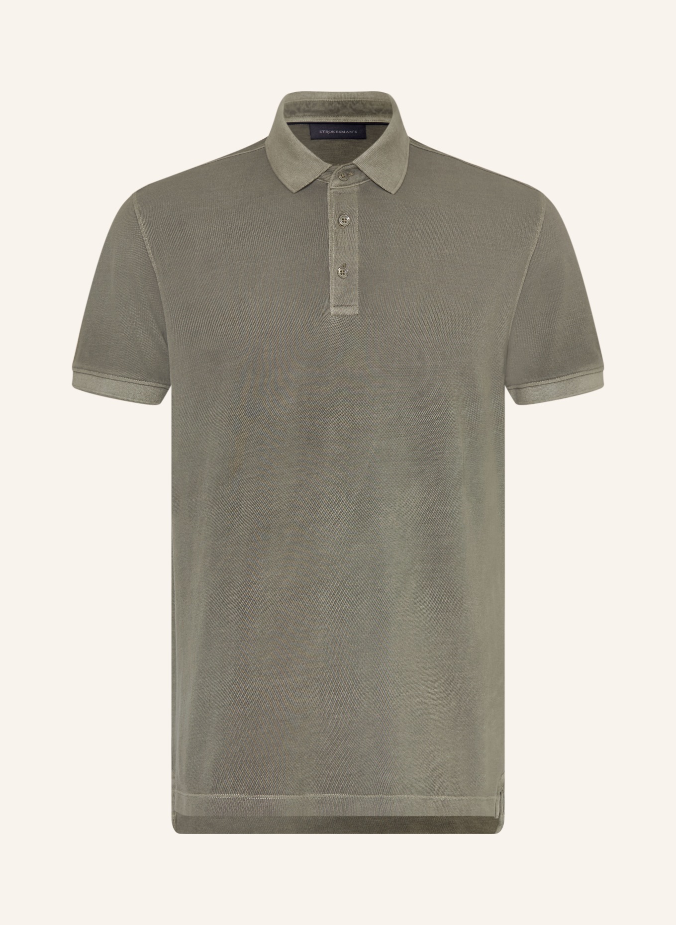 STROKESMAN'S Piqué polokošile: OLIVOVÁ