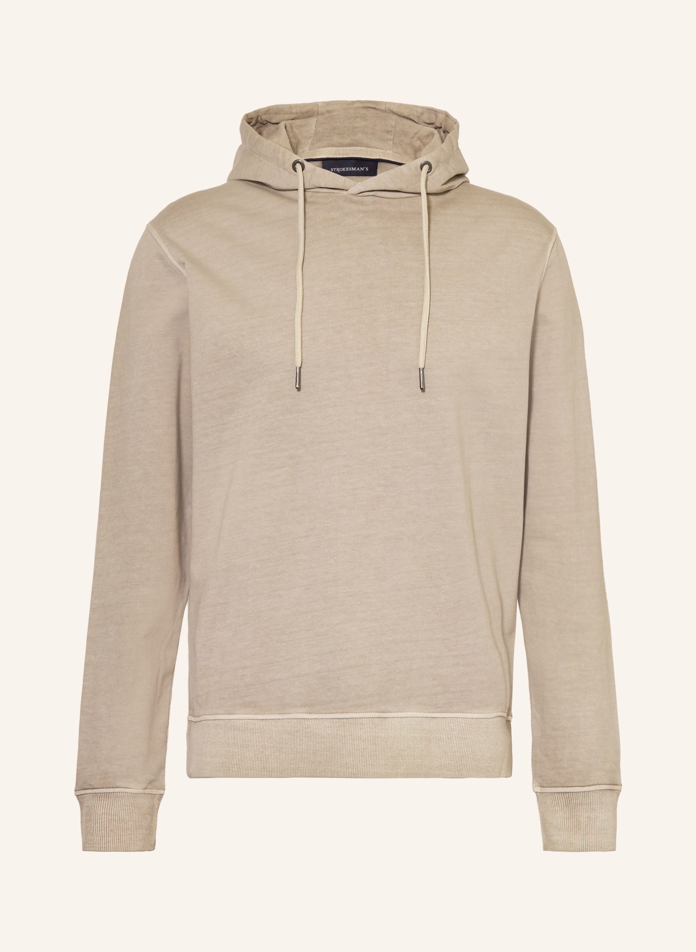 STROKESMAN'S Hoodie: BEIGE