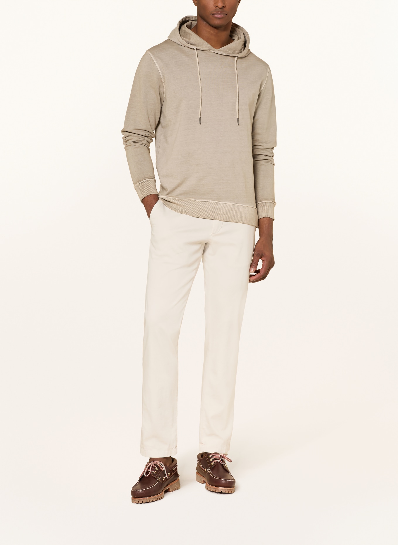 STROKESMAN'S Hoodie: BEIGE