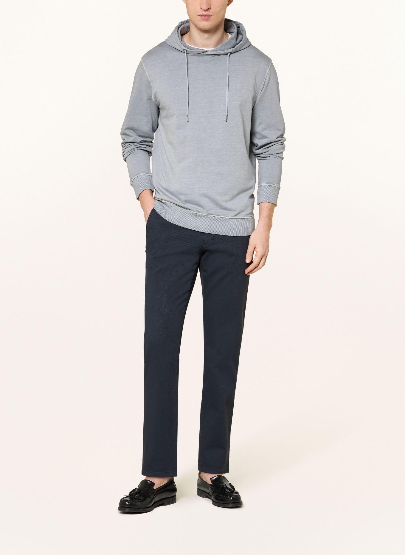 STROKESMAN'S Hoodie: GRAU