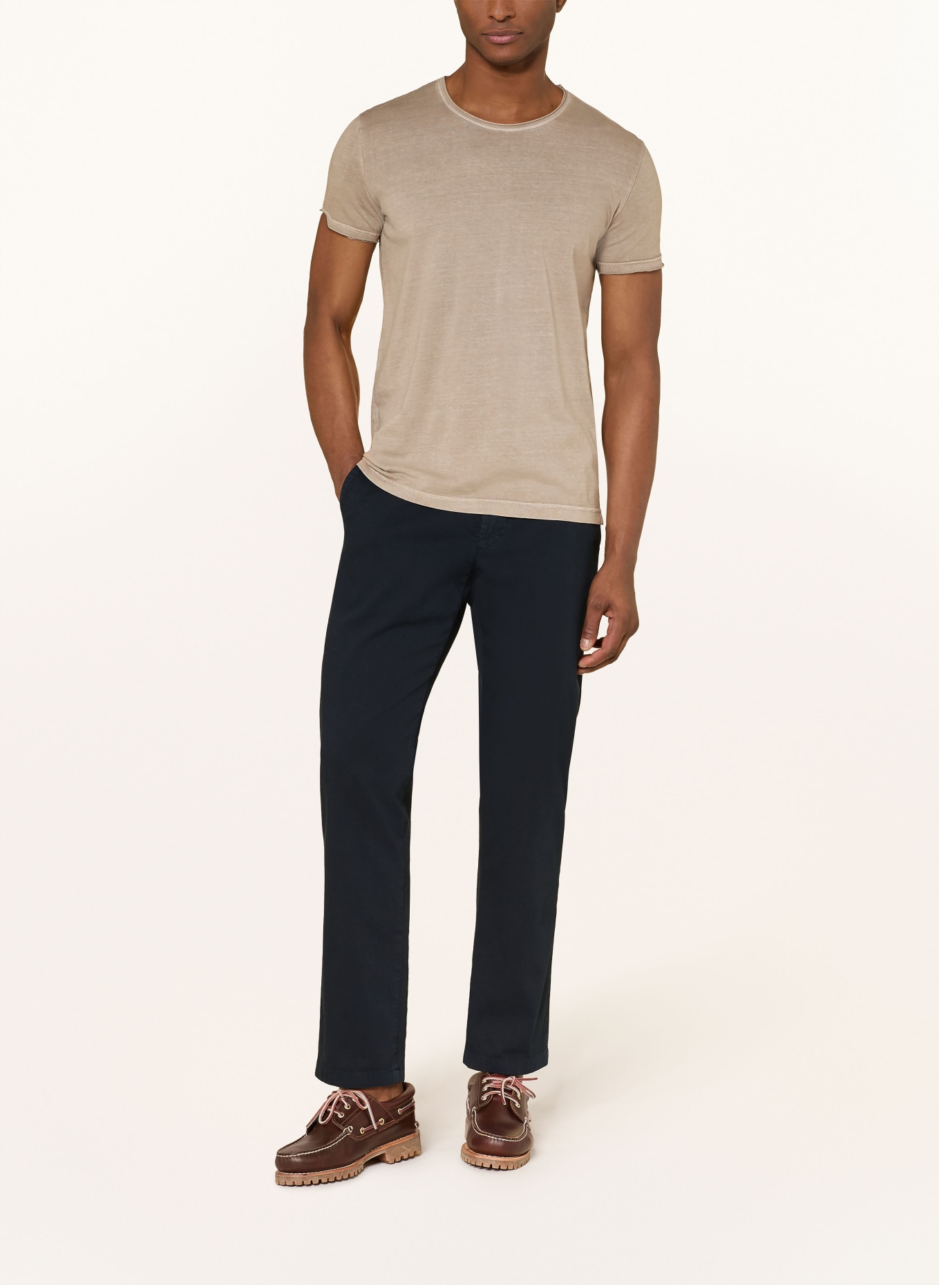 STROKESMAN'S T-Shirt: BEIGE