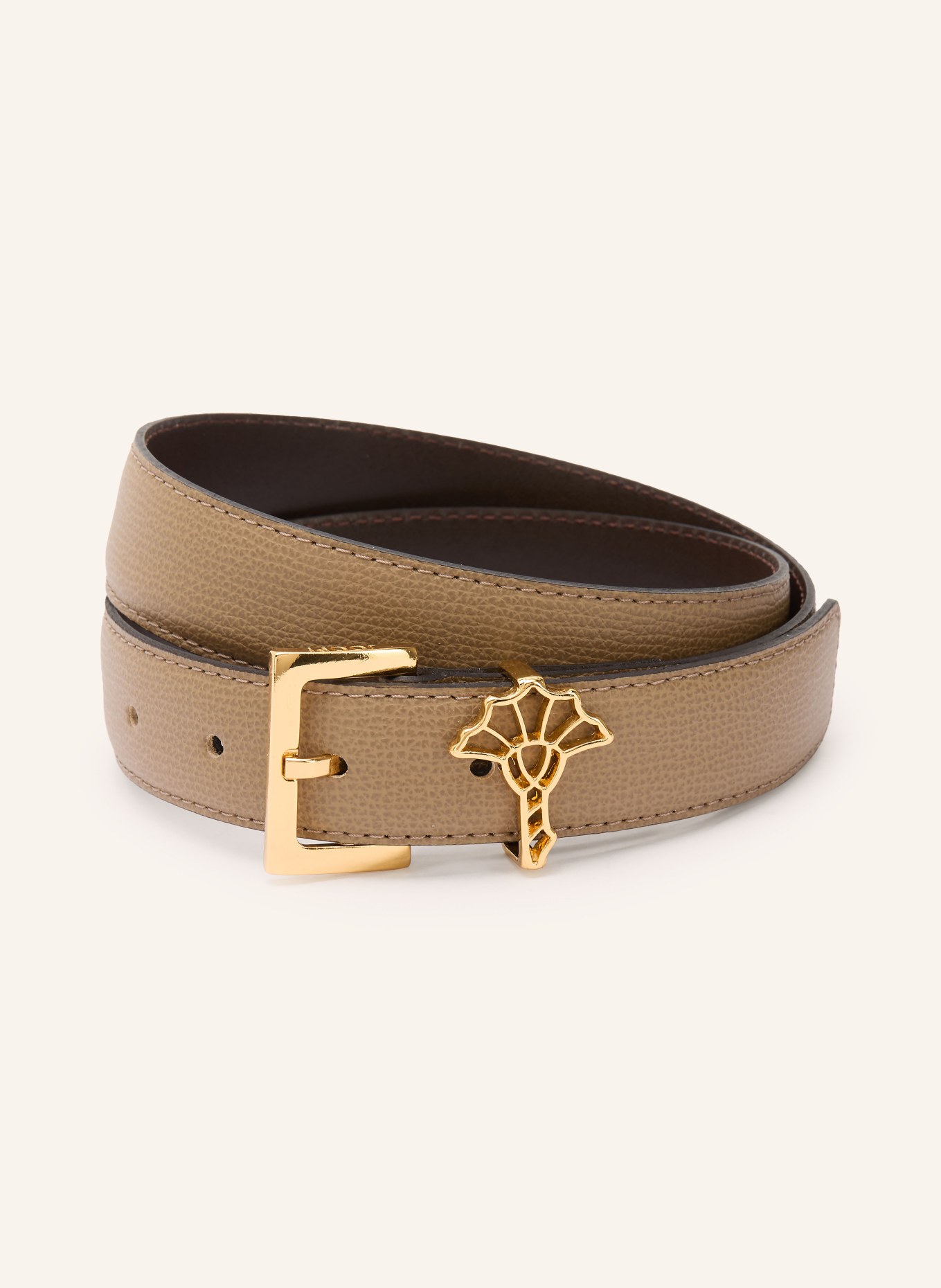 JOOP! Ledergürtel: TAUPE