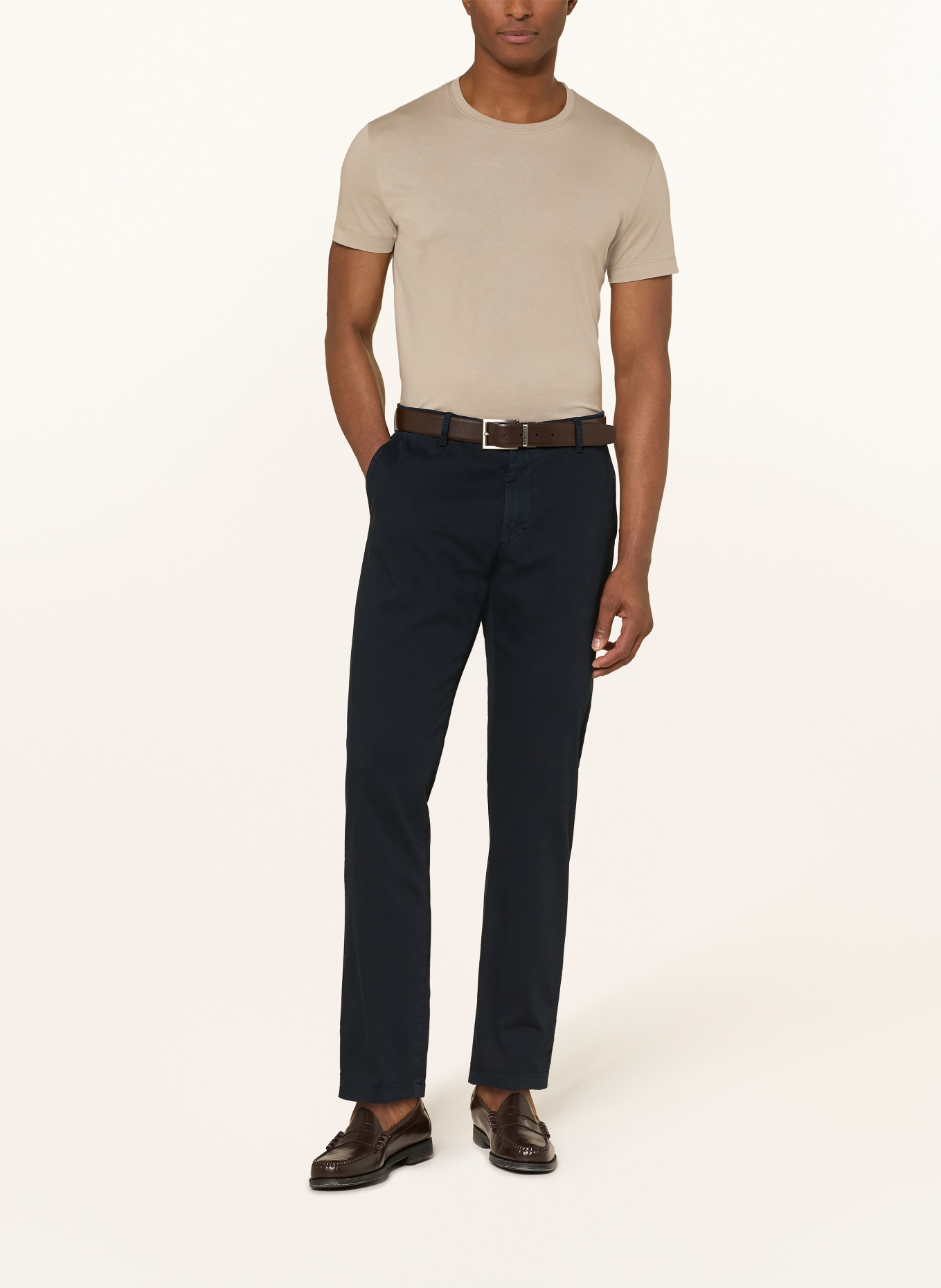 STROKESMAN'S T-Shirt: BEIGE