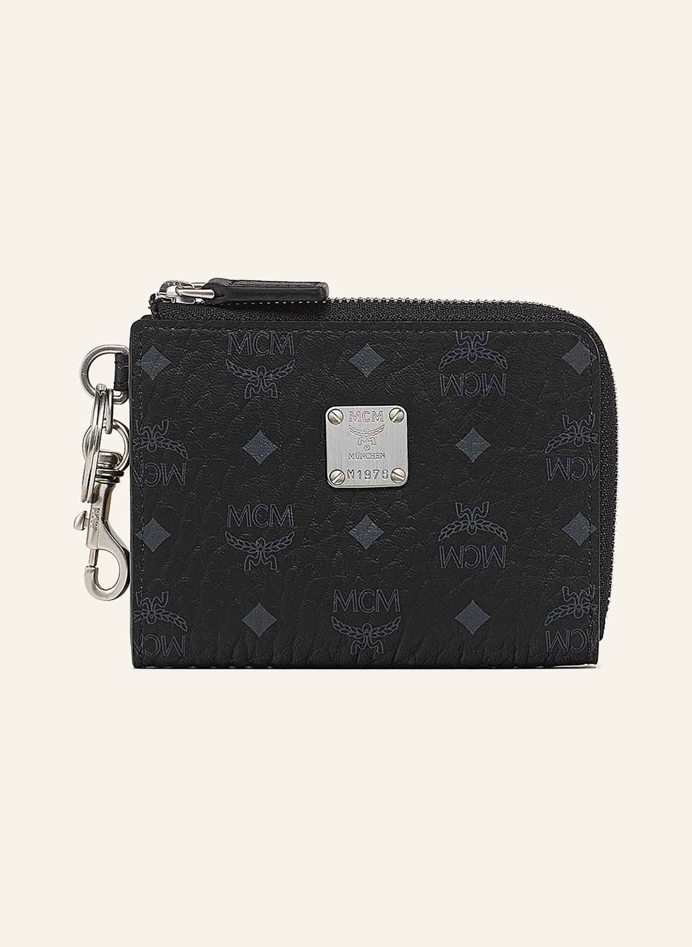 MCM Peněženka AREN: ČERNÁ / ŠEDÁ