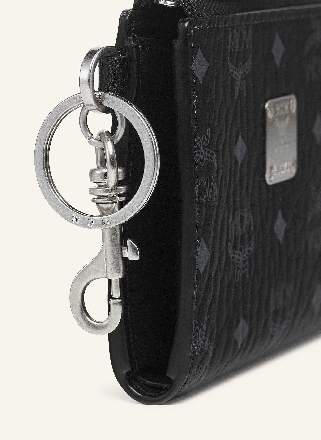 MCM Peněženka AREN: ČERNÁ / ŠEDÁ