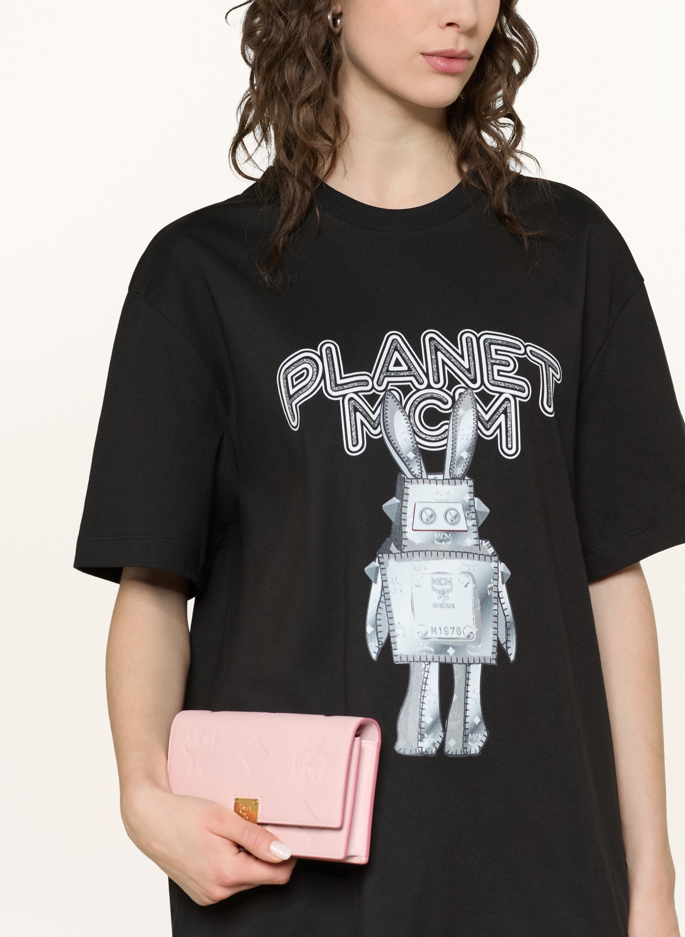 MCM shoulder bag: PINK