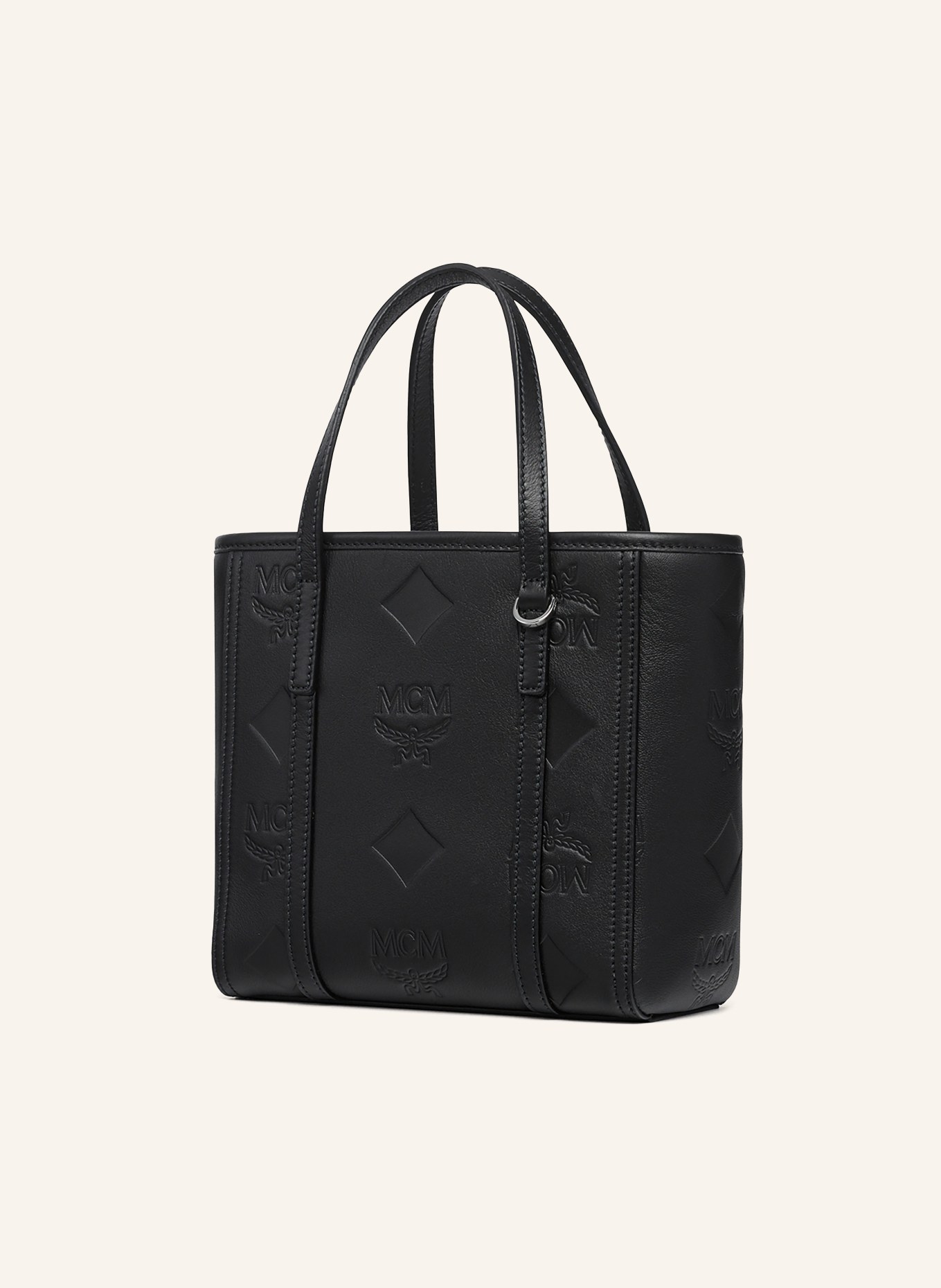 MCM Kabelka TONI MINI: ČERNÁ / STŘÍBRNÁ