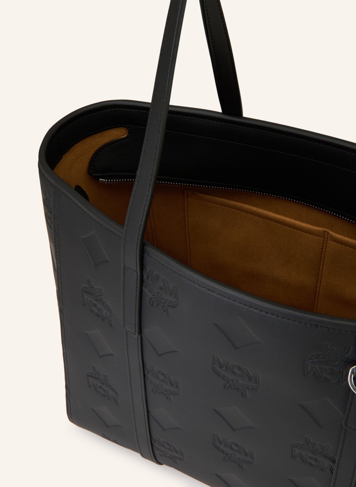 MCM Shopper TONI: SCHWARZ