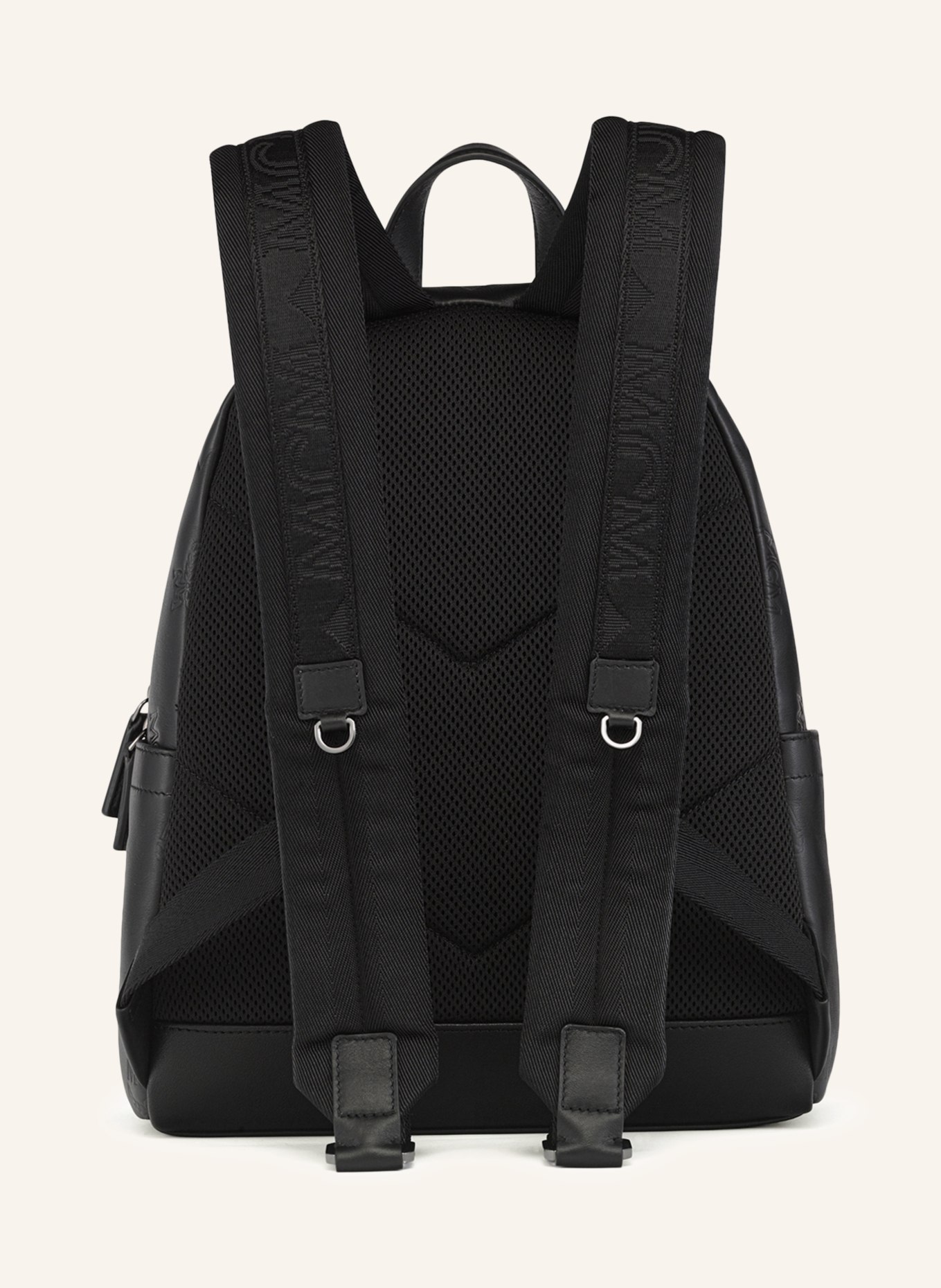 MCM Stark Small Backpack: BLACK