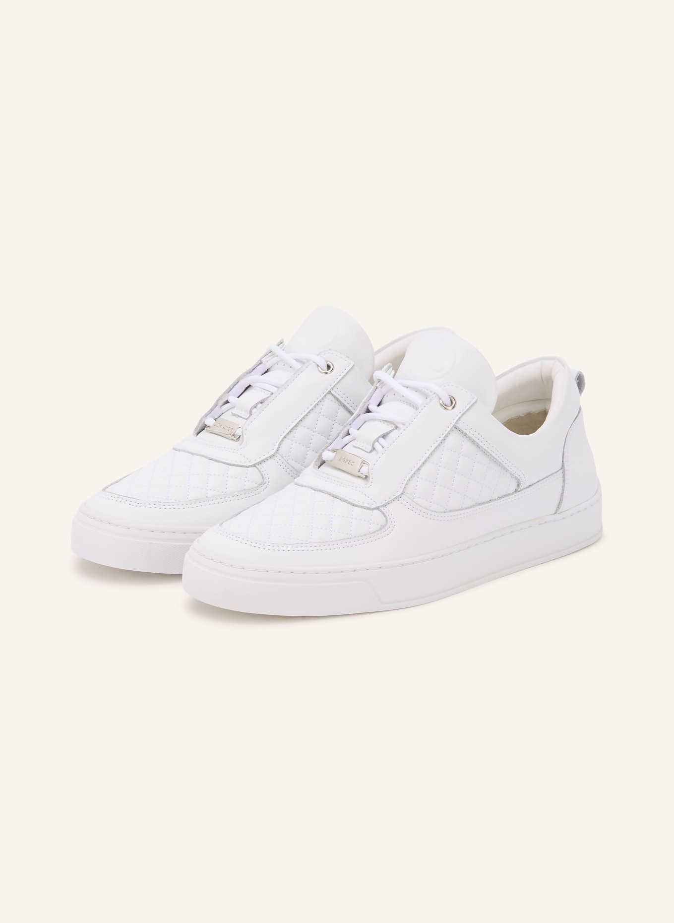 LEANDRO LOPES FAISCA sneaker: WHITE