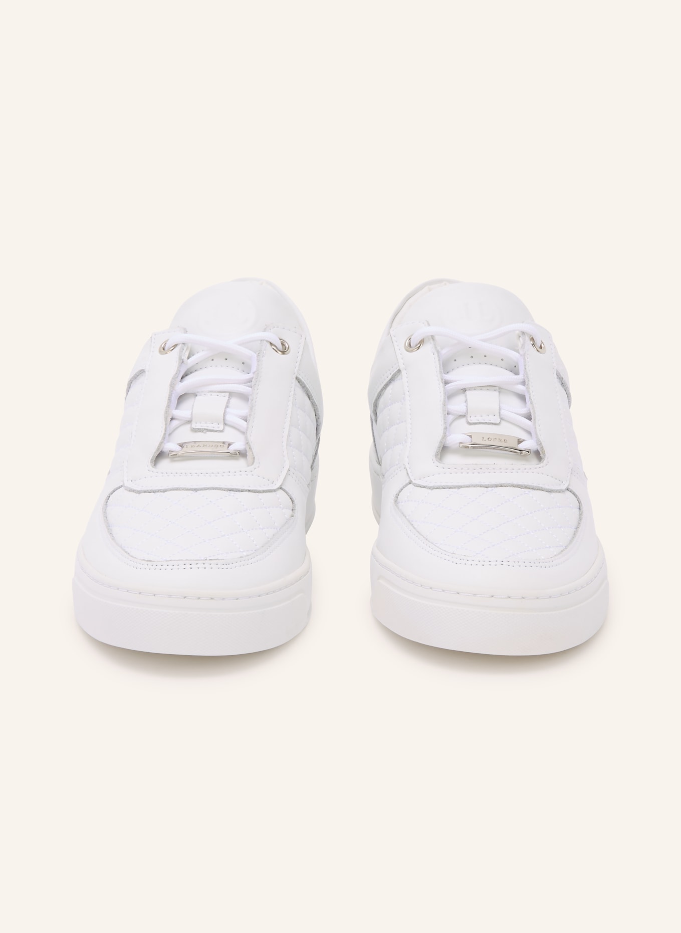 LEANDRO LOPES FAISCA sneaker: WHITE