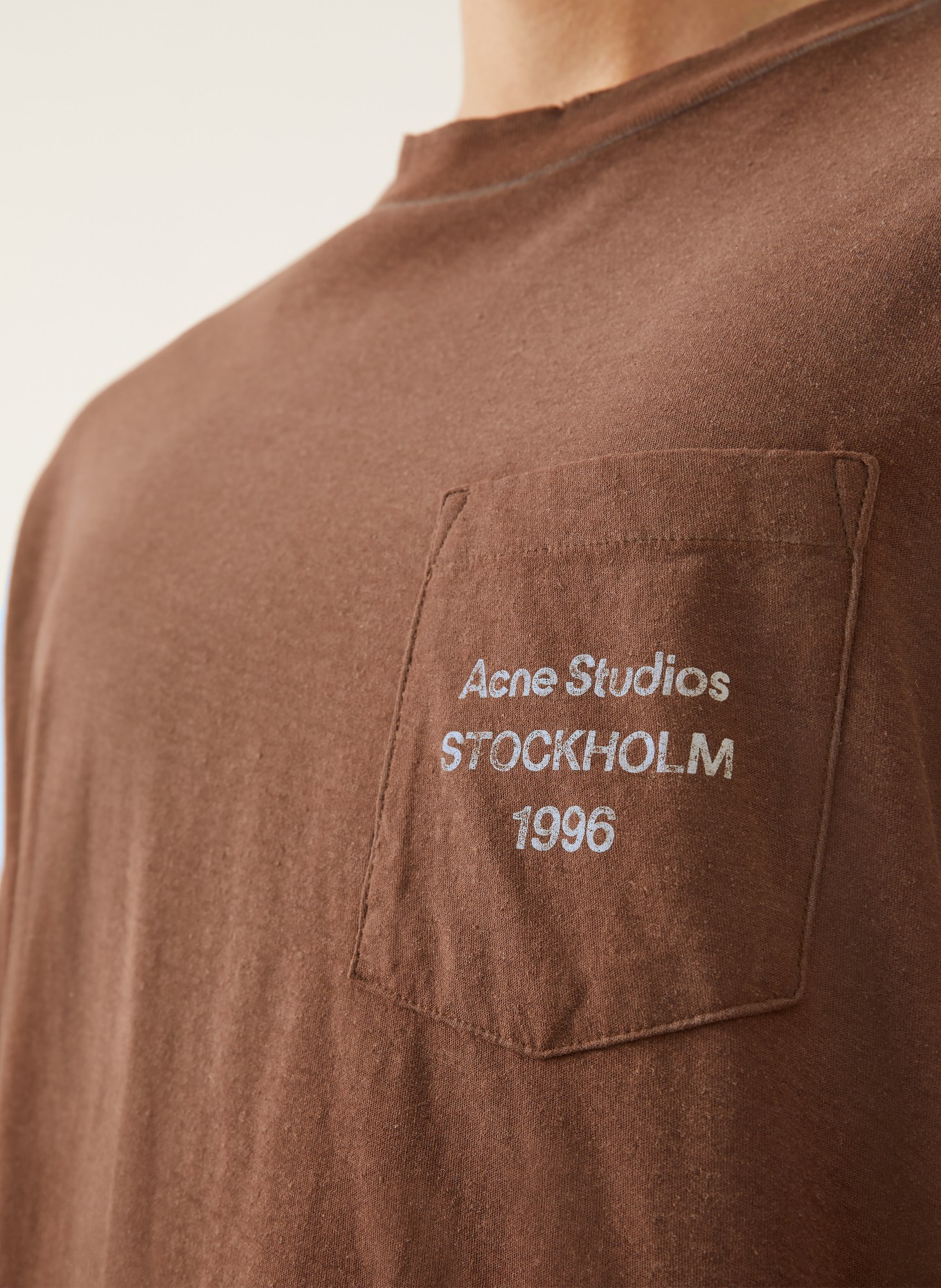 Acne Studios T-Shirt: BRAUN