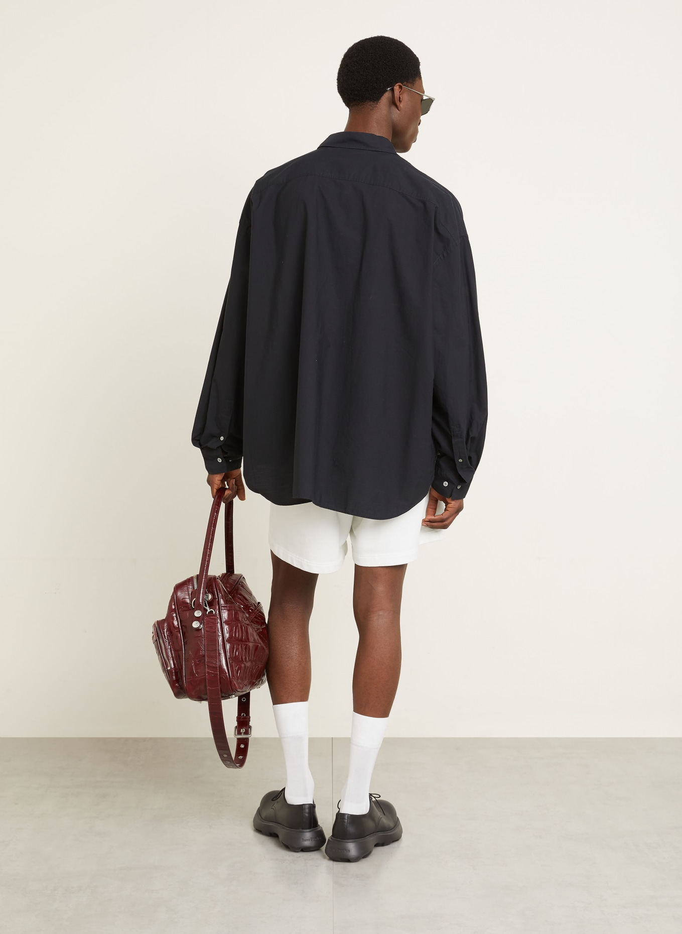 Acne Studios Sweatshorts: WEISS