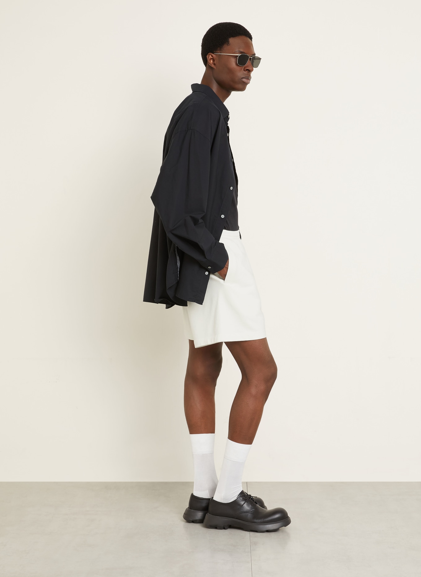 Acne Studios Sweatshorts: WEISS