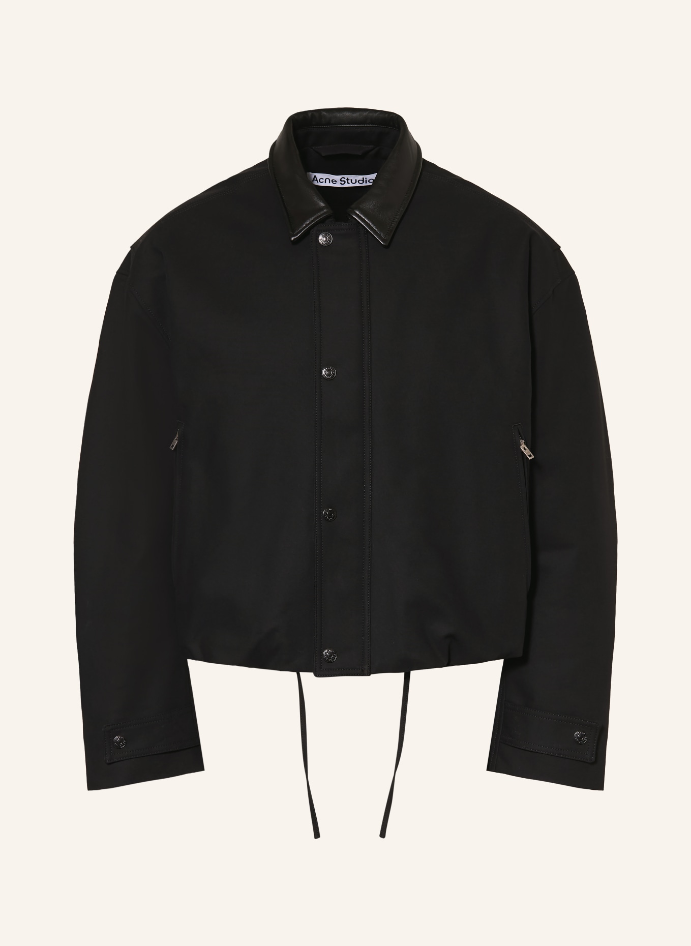 Acne Studios jacket: BLACK