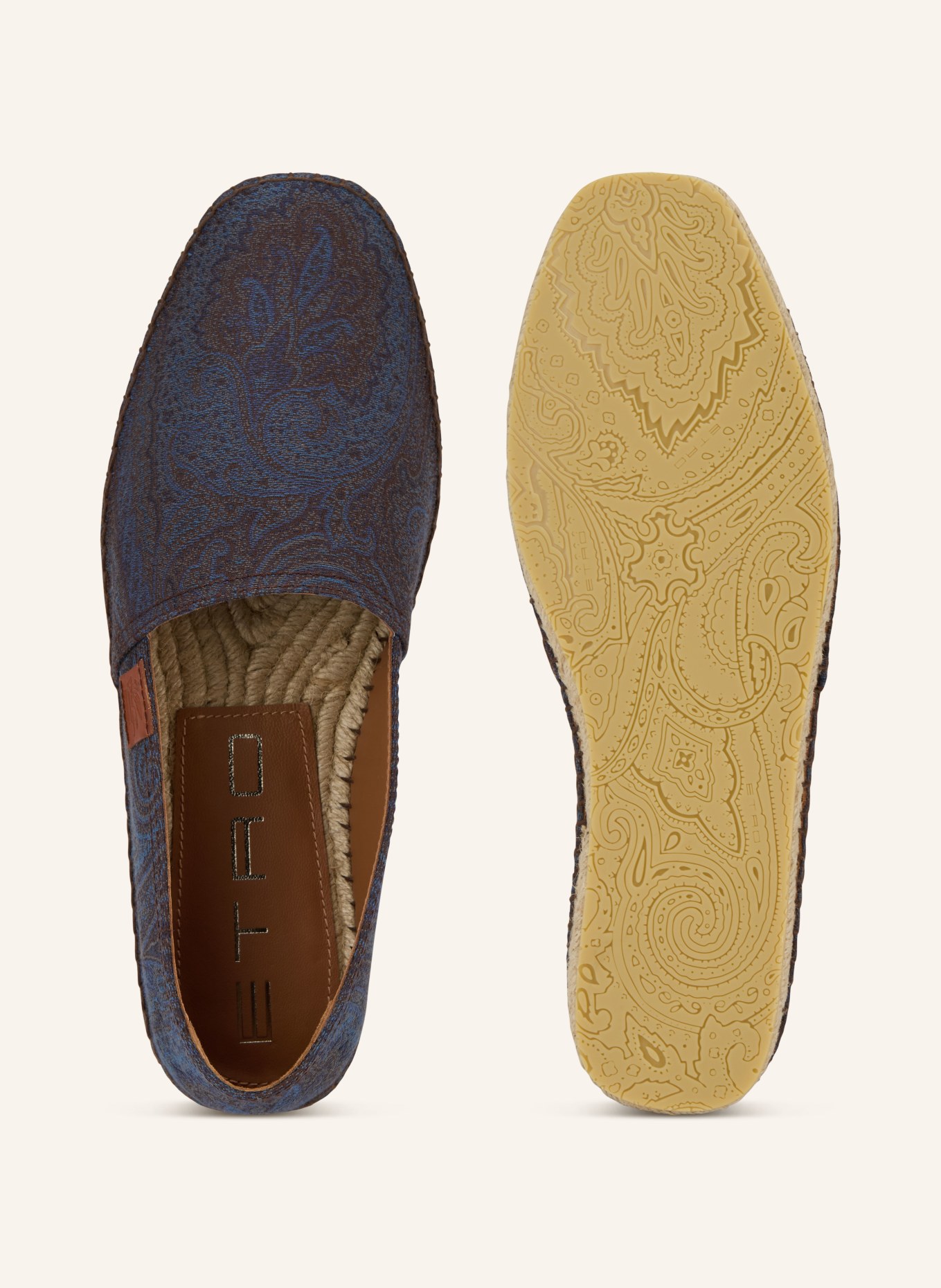 ETRO Espadrilles: TMAVĚ MODRÁ